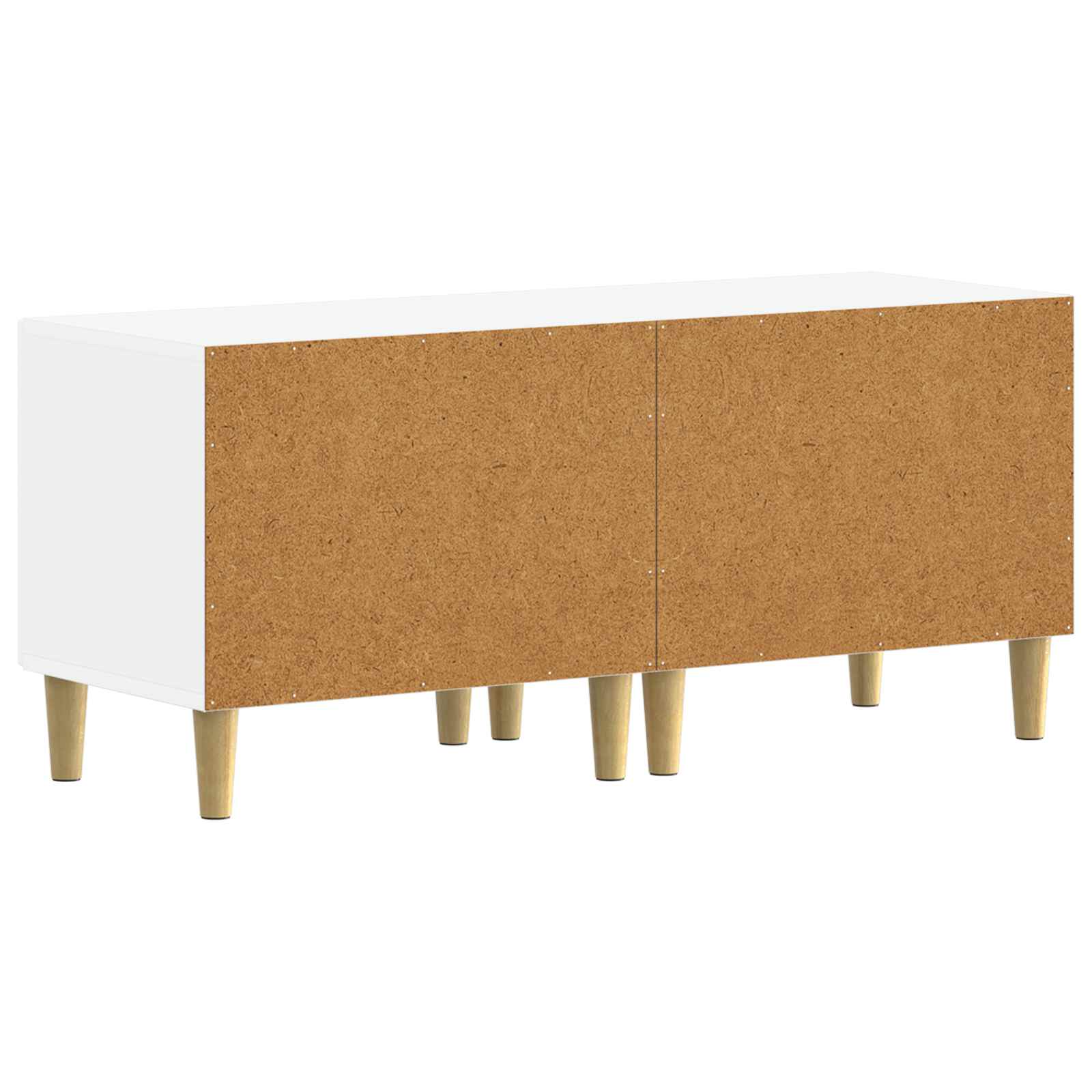 TV Cabinet White Engineered Wood