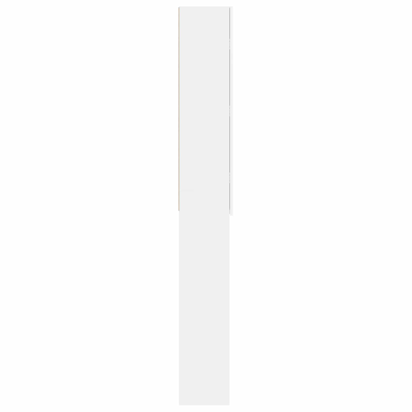 Toilet Cabinet ARNHEM White 66 x 25.5 x 190 cm Engineered Wood