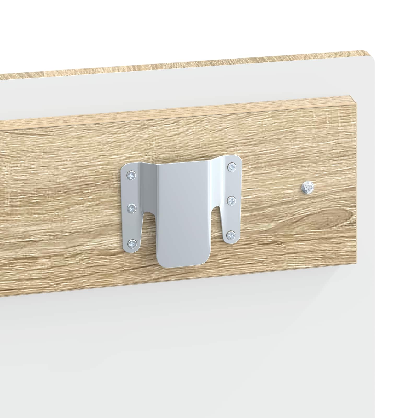 Wall-Mounted Headboard ARNHEM Sonoma Oak Engineered Wood