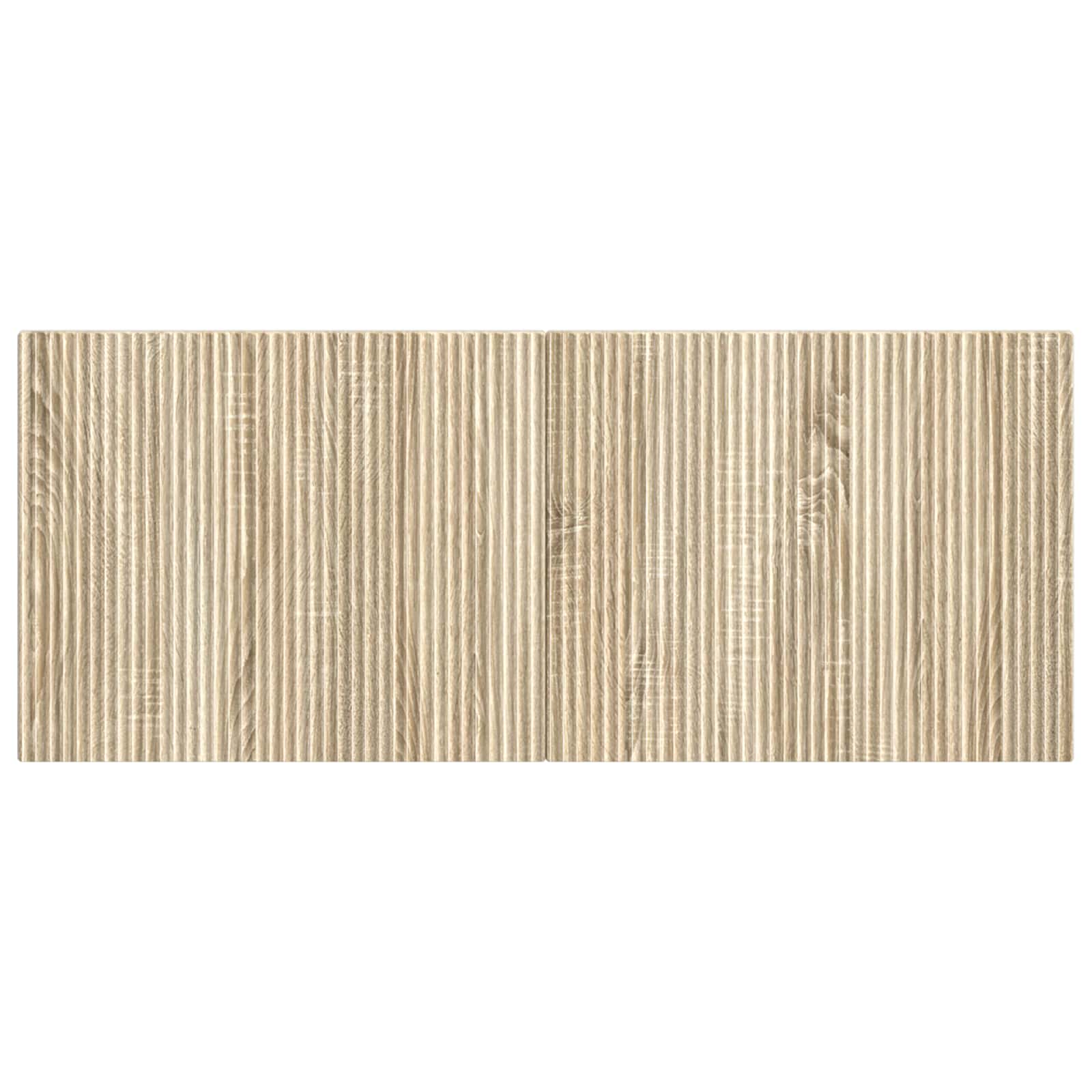Wall-Mounted Headboard ARNHEM Sonoma Oak Engineered Wood