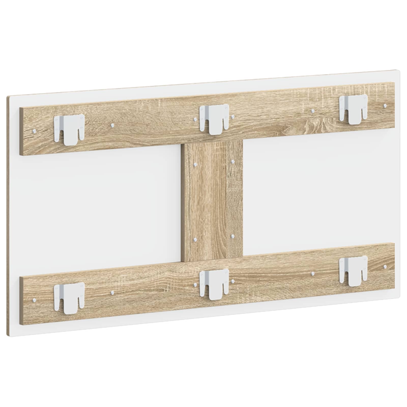 Wall-Mounted Headboard ARNHEM Sonoma Oak Engineered Wood
