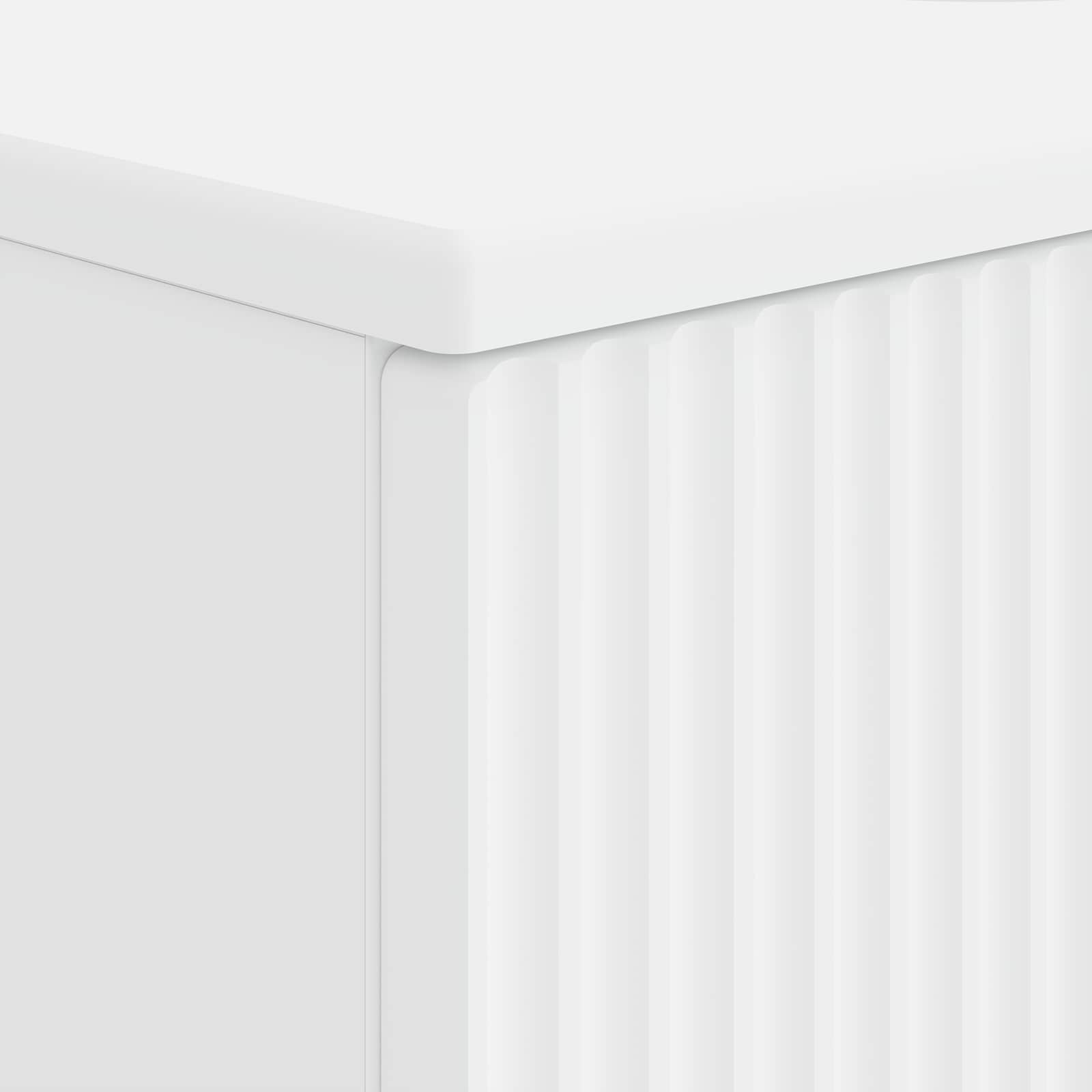 Bathroom Sink Cabinet HAARLEM White 82 x 41 x 58.5 cm