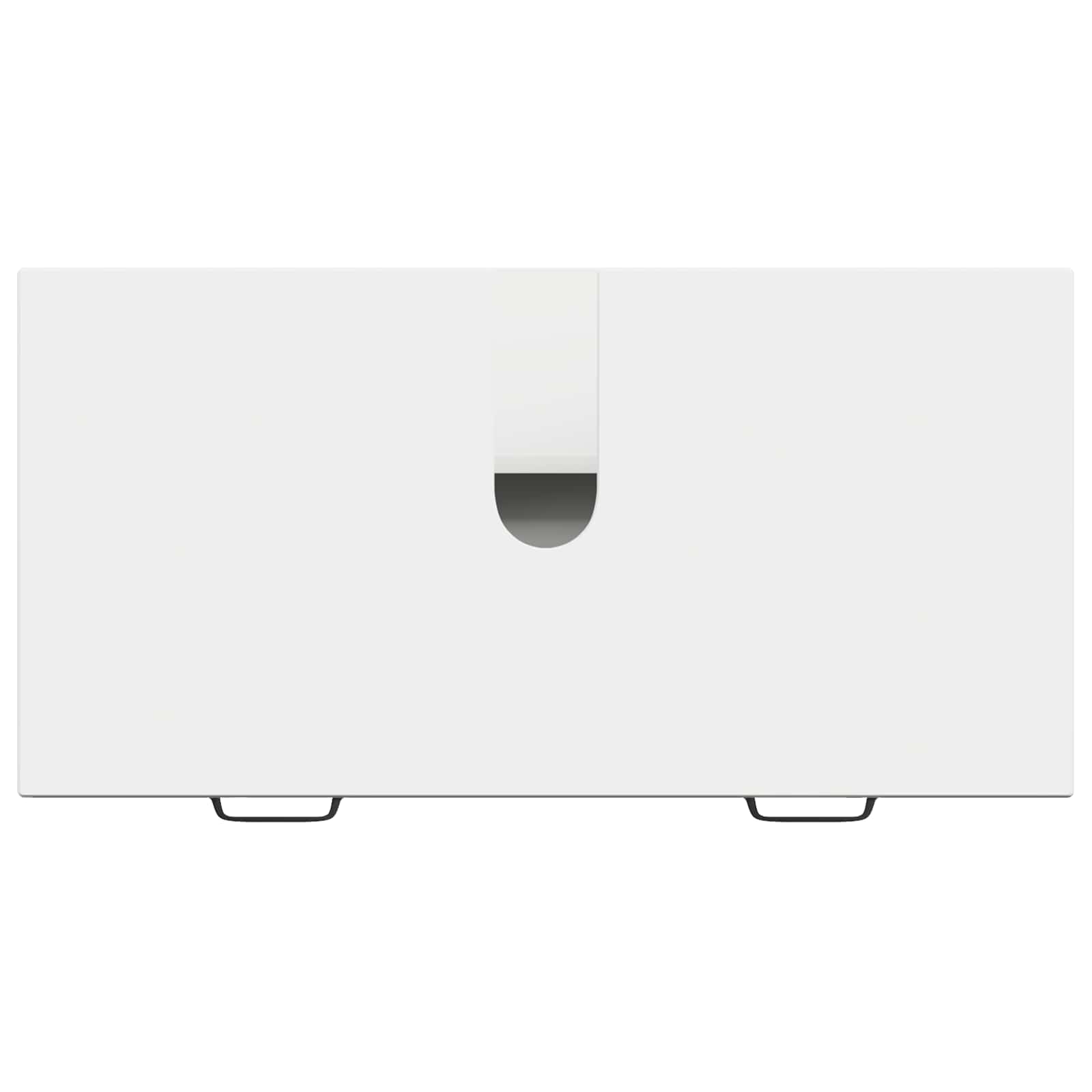 Bathroom Sink Cabinet HAARLEM White 82 x 41 x 58.5 cm