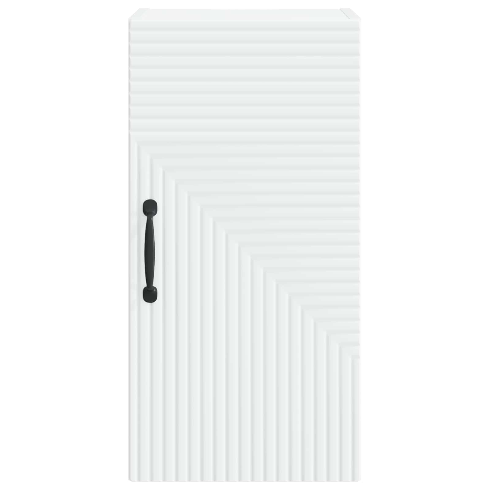 Bathroom Wall Cabinet HAARLEM White 30 x 31 x 59 cm