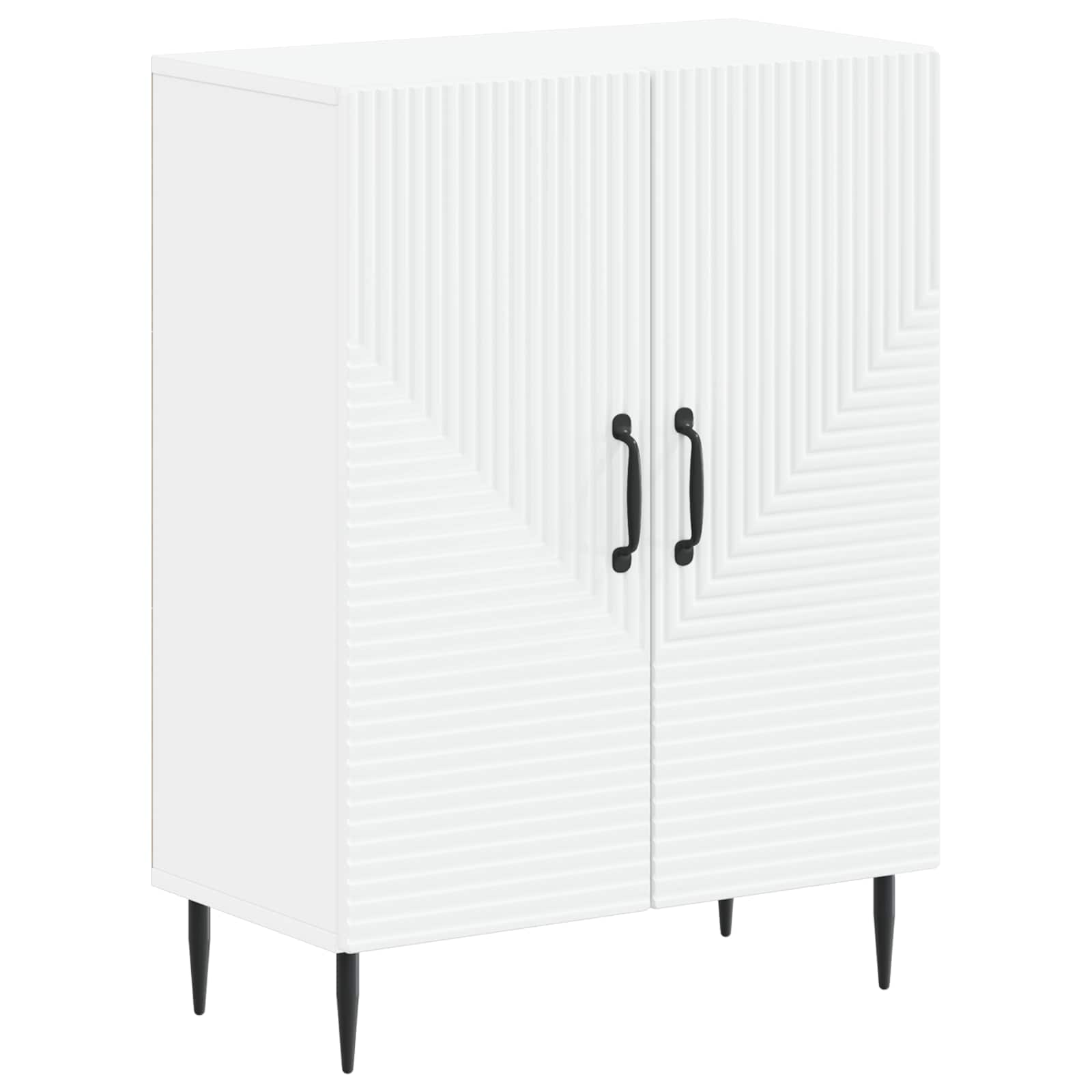 Bathroom Storage Cabinet HAARLEM White 59.5 x 31 x 80 cm