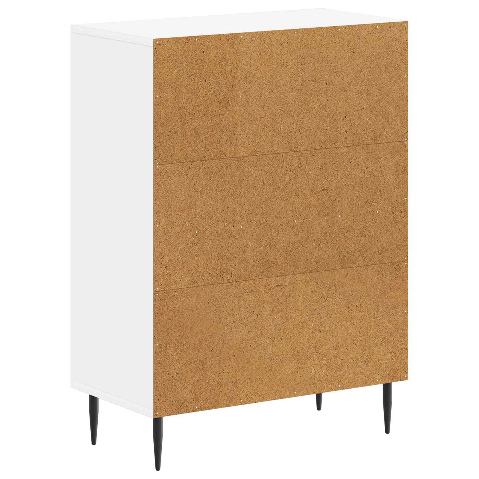 Bathroom Storage Cabinet HAARLEM White 59.5 x 31 x 80 cm