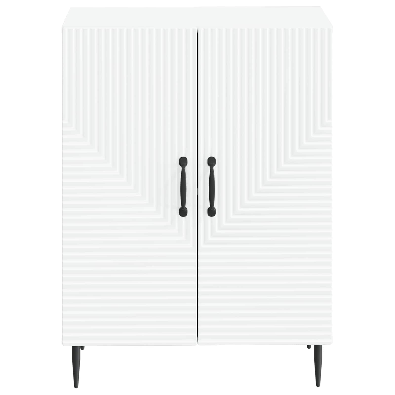 Bathroom Storage Cabinet HAARLEM White 59.5 x 31 x 80 cm