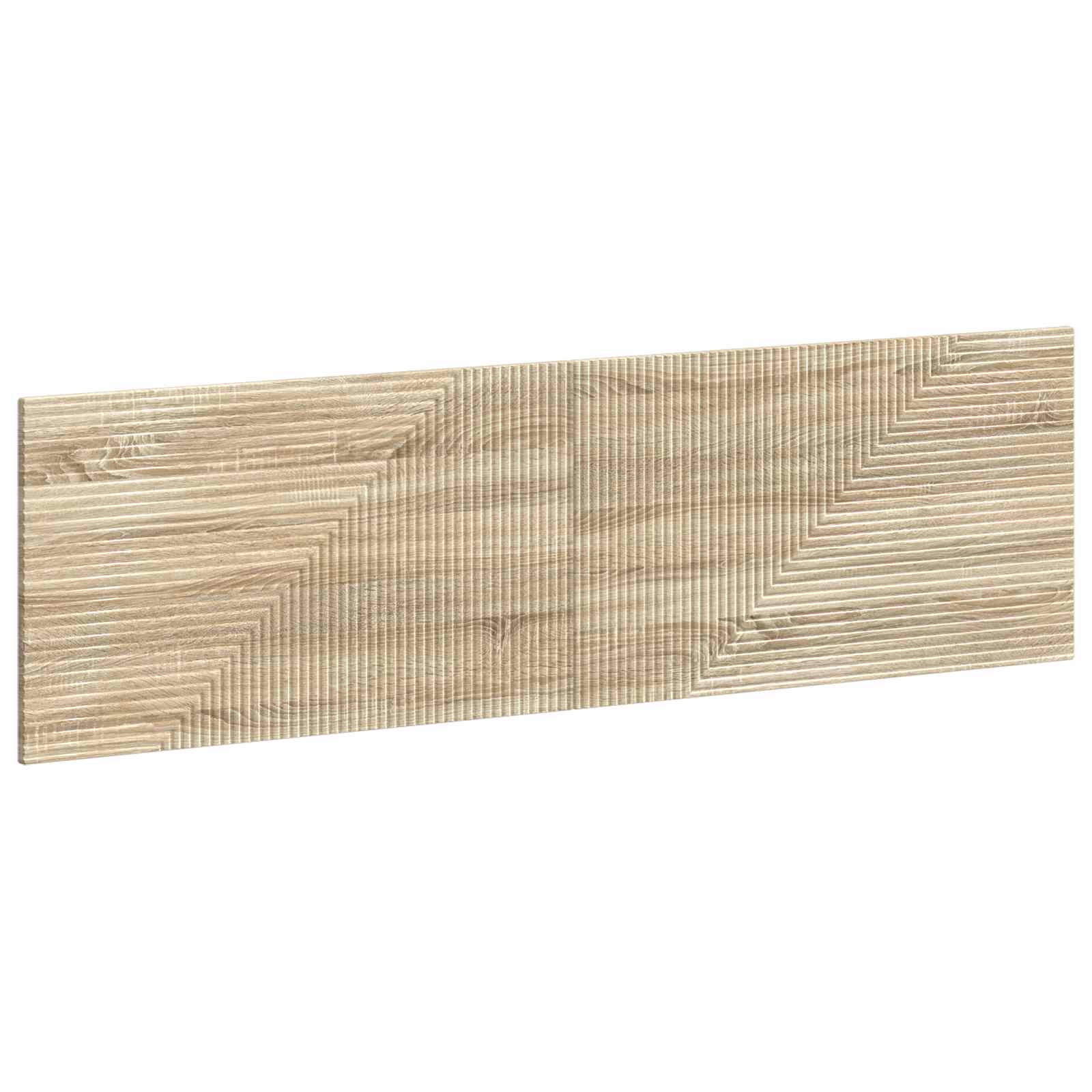 Wall-Mounted Headboard HAARLEM Sonoma Oak Engineered Wood