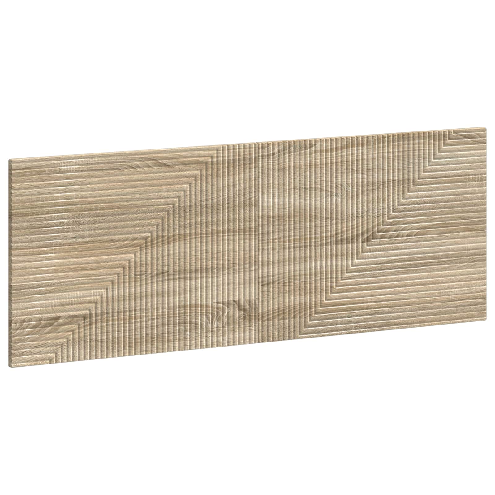 Wall-Mounted Headboard HAARLEM Sonoma Oak Engineered Wood