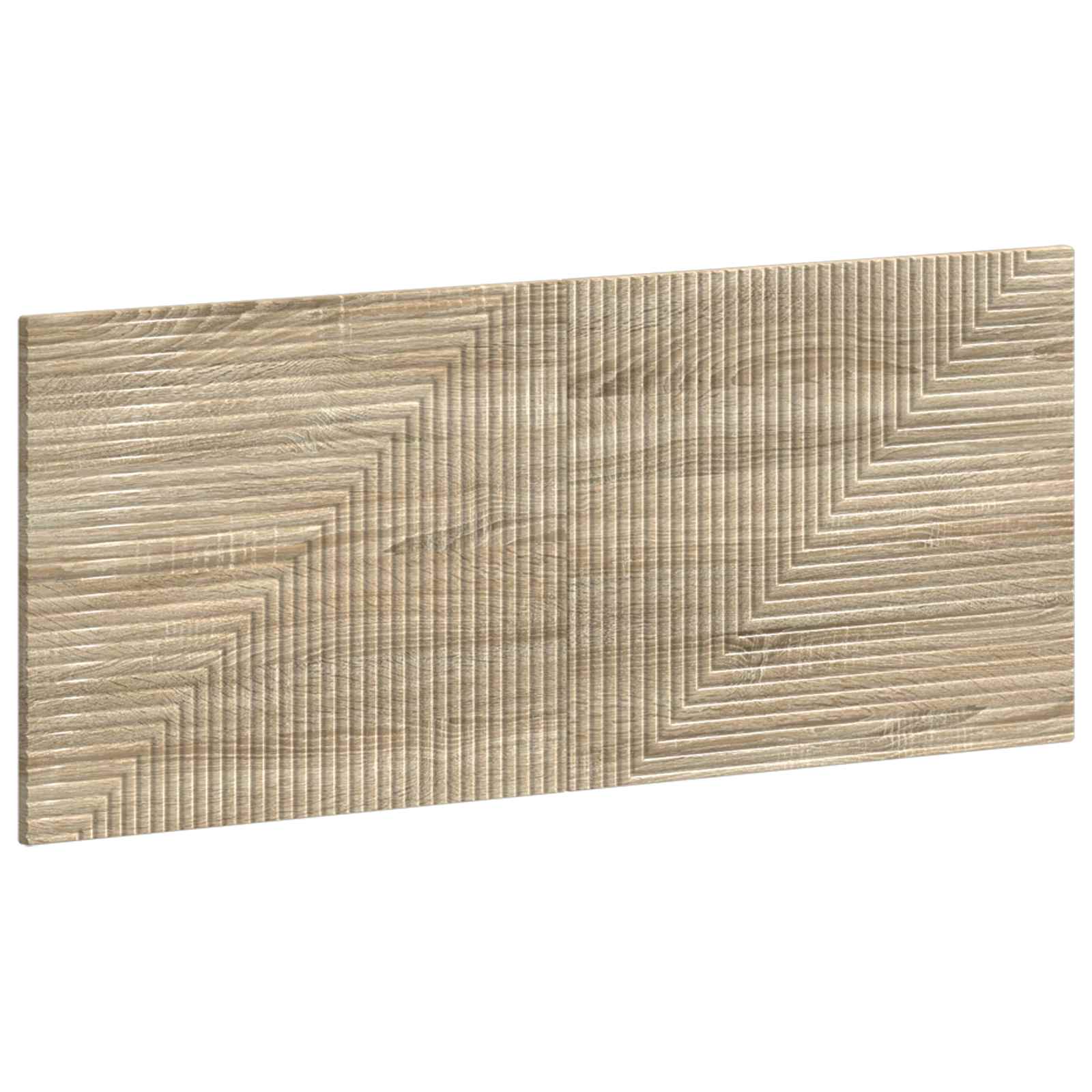 Wall-Mounted Headboard HAARLEM Sonoma Oak Engineered Wood