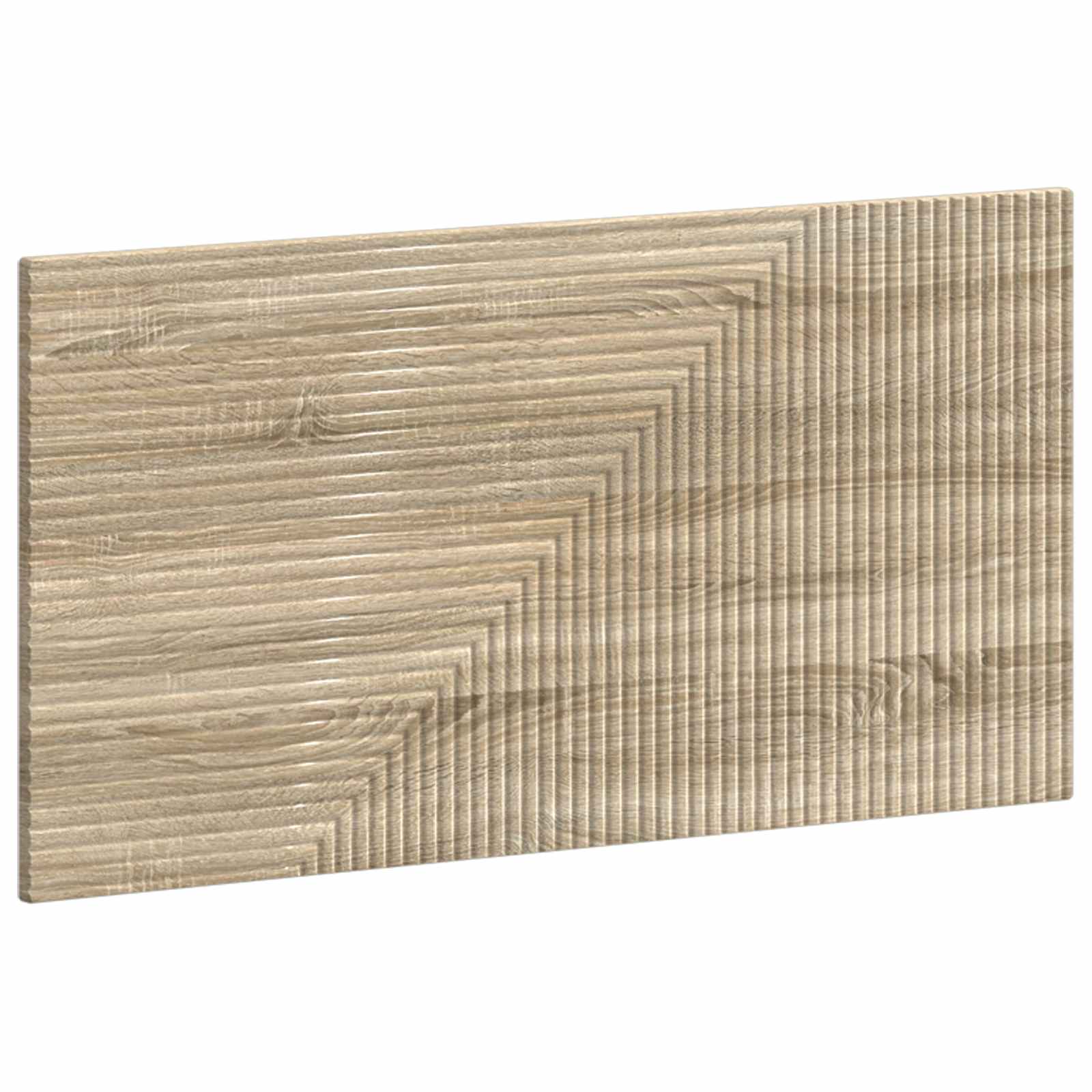 Wall-Mounted Headboard HAARLEM Sonoma Oak Engineered Wood