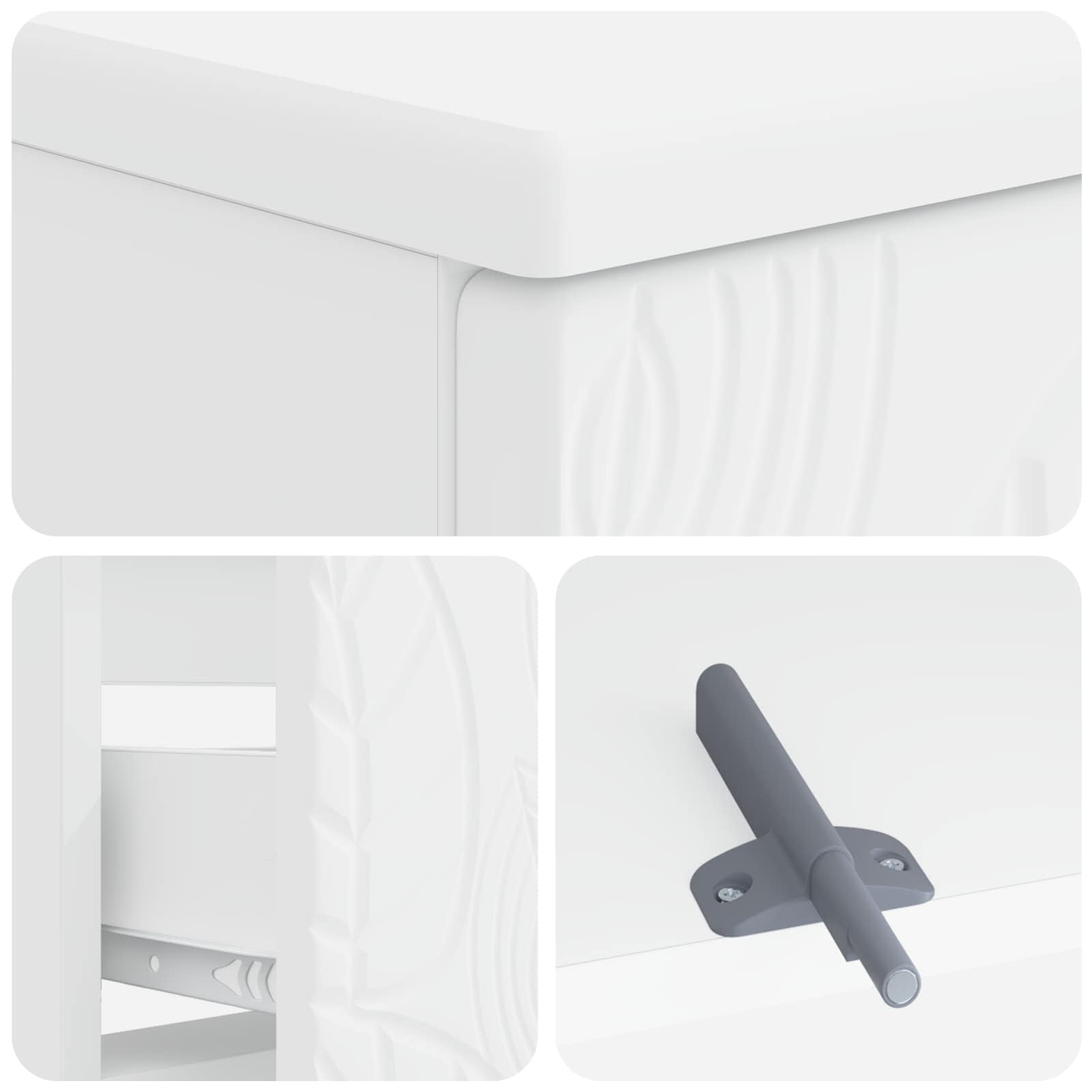 Bathroom Sink Cabinet DELFT White 82 x 41 x 59 cm