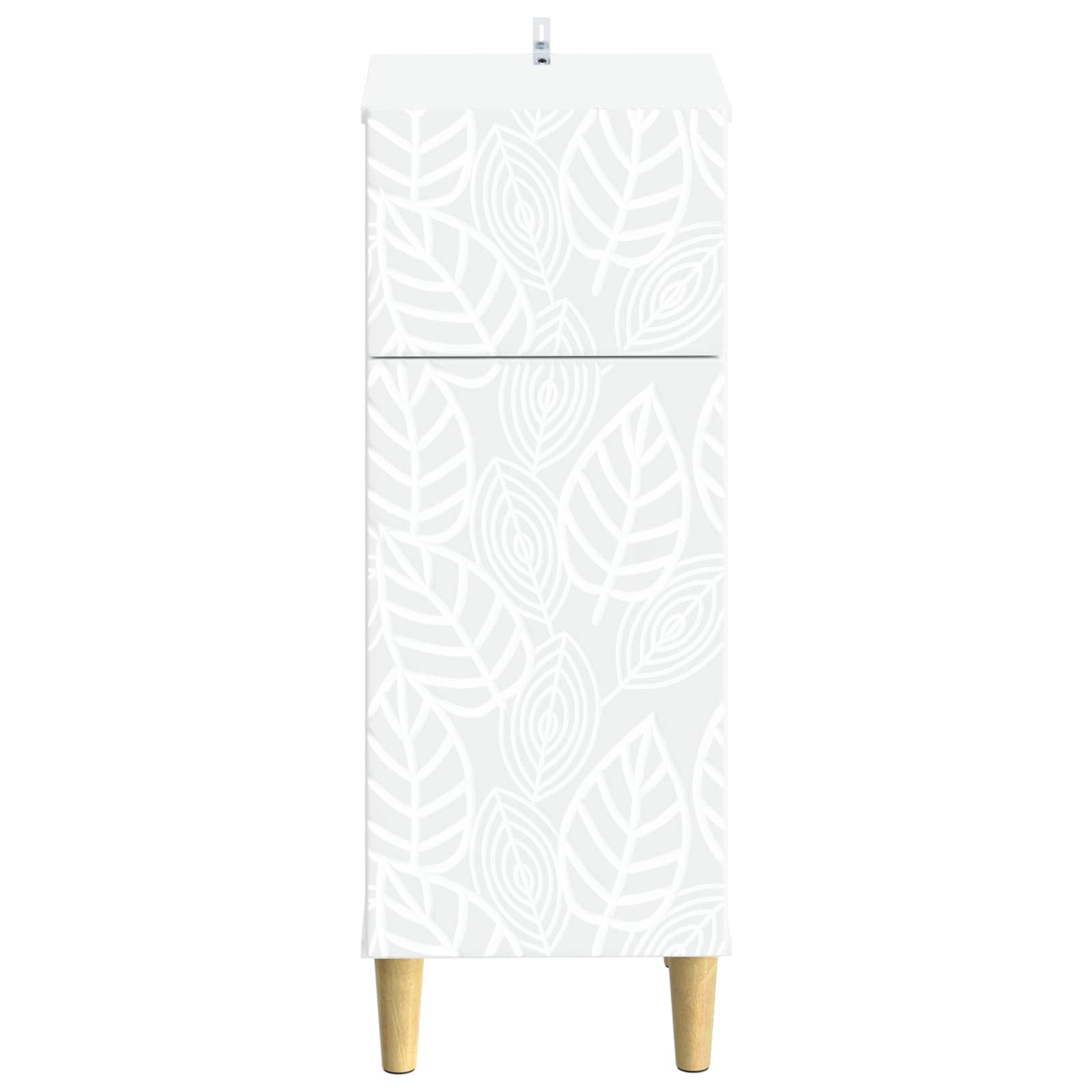 Bathroom Storage Cabinet DELFT White 30 x 31 x 80 cm