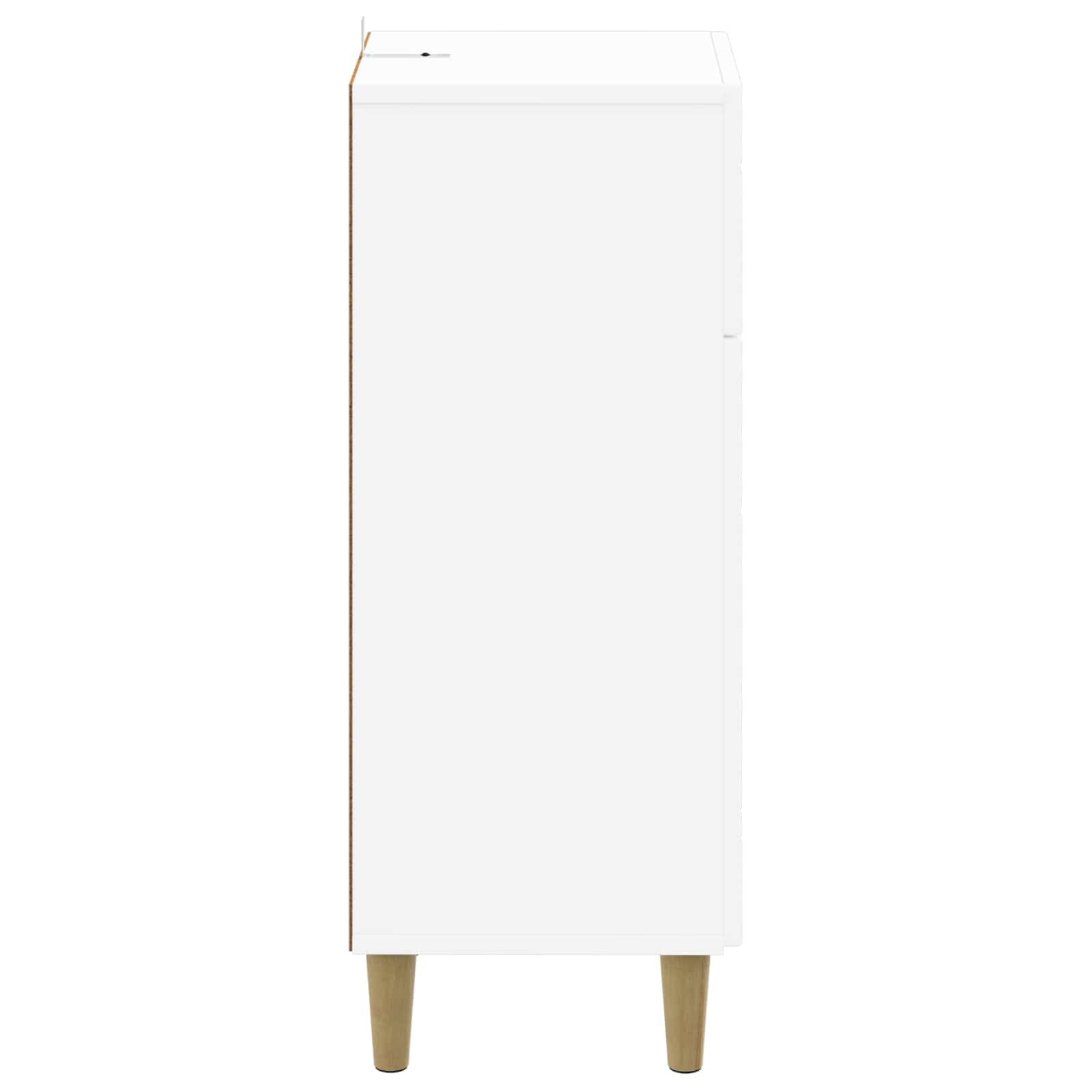Bathroom Storage Cabinet DELFT White 30 x 31 x 80 cm