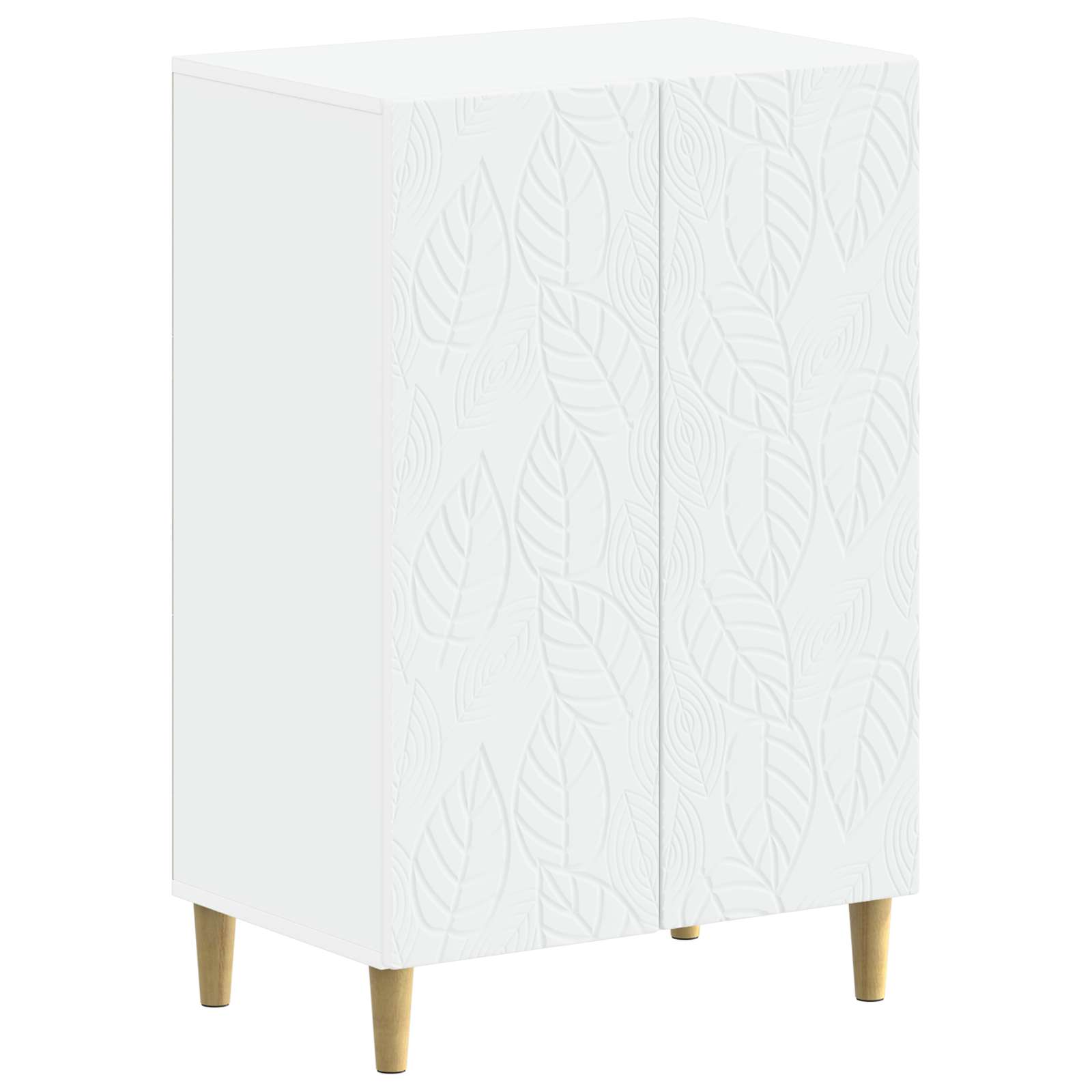 Shoe Cabinet DELFT 59.5 x 39.5 x 90 cm Engineered Wood White