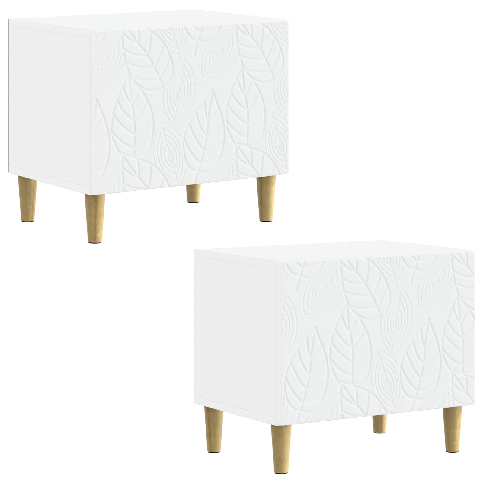 TV Cabinet White Engineered Wood