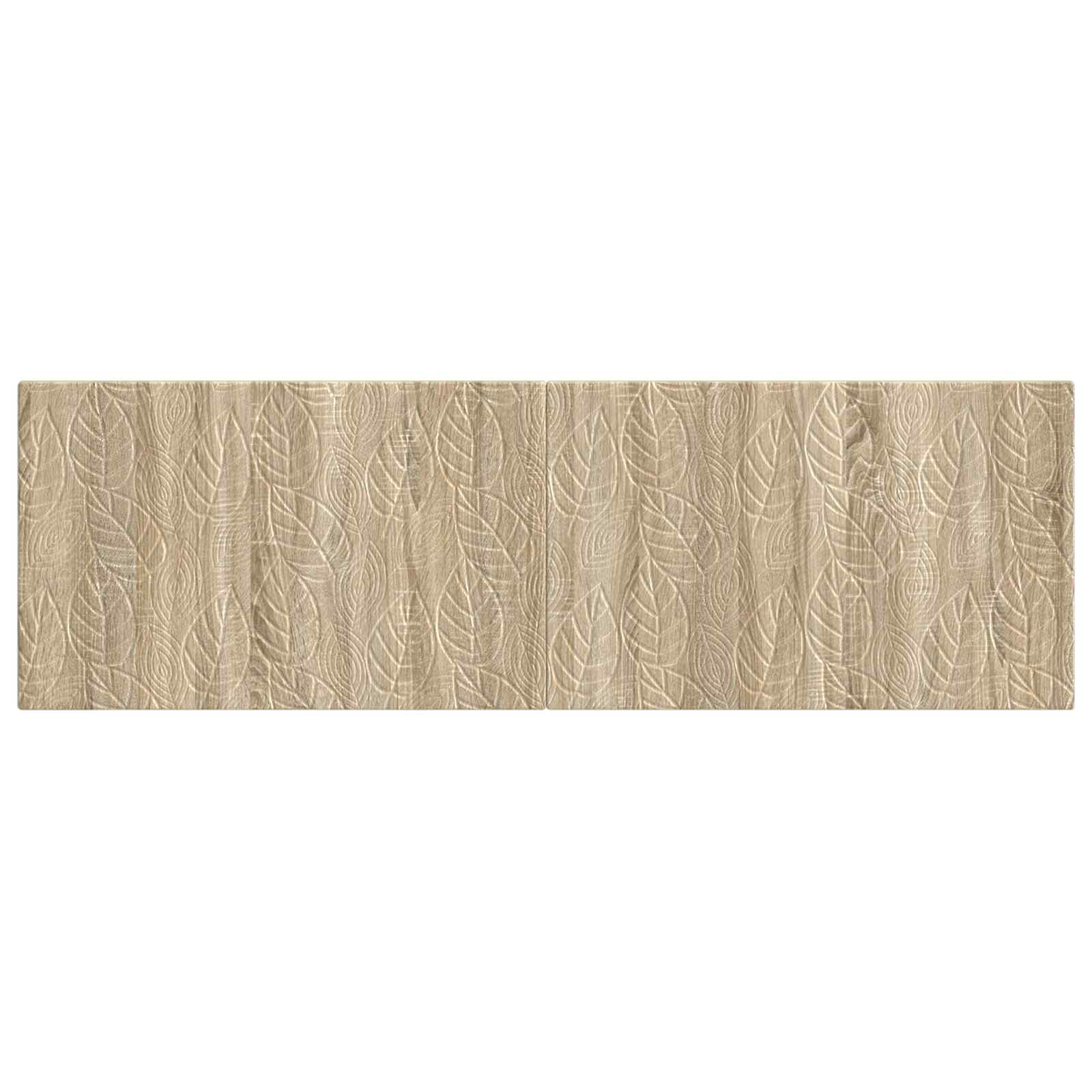 Wall-Mounted Headboard DELFT Sonoma Oak Engineered Wood