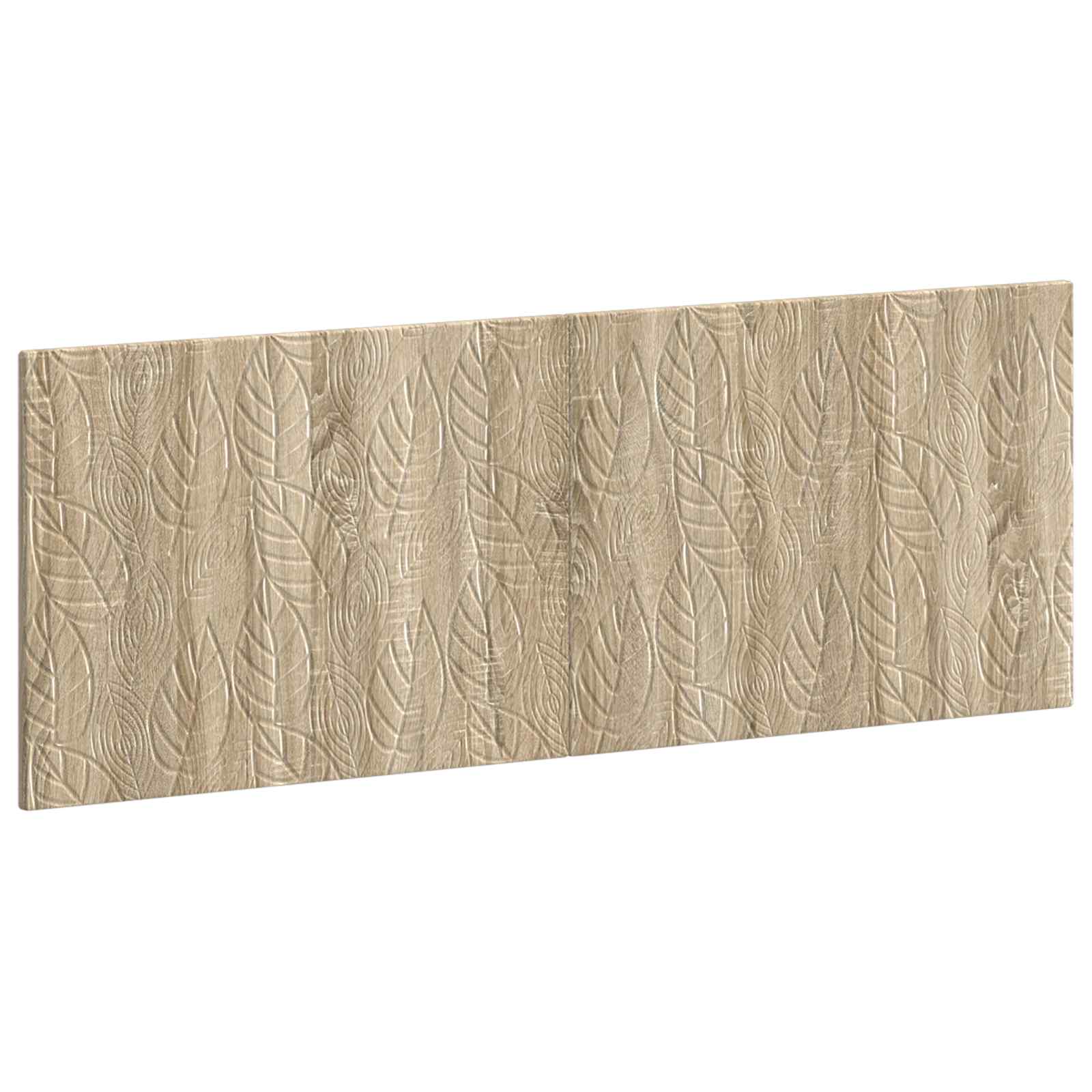 Wall-Mounted Headboard DELFT Sonoma Oak Engineered Wood