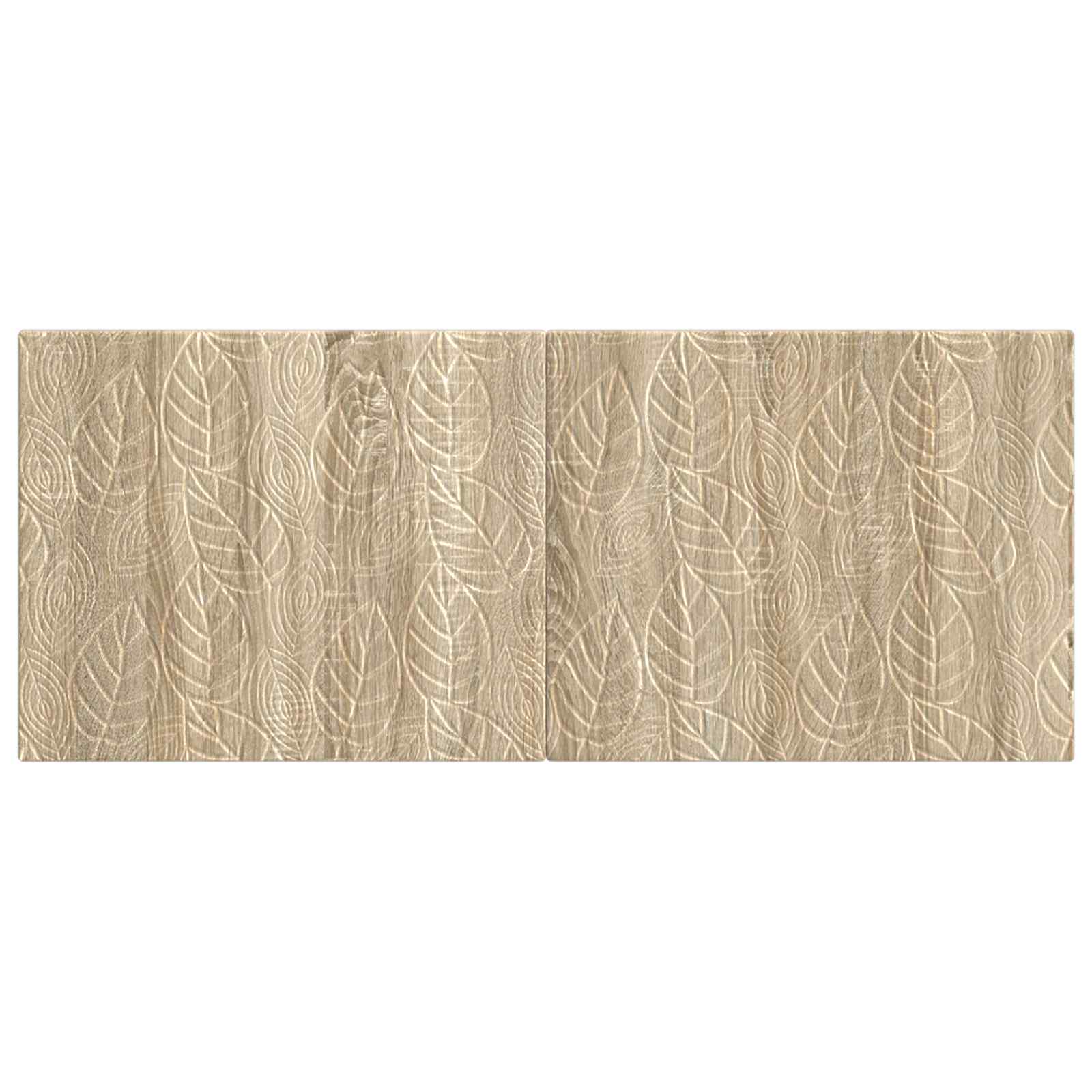 Wall-Mounted Headboard DELFT Sonoma Oak Engineered Wood