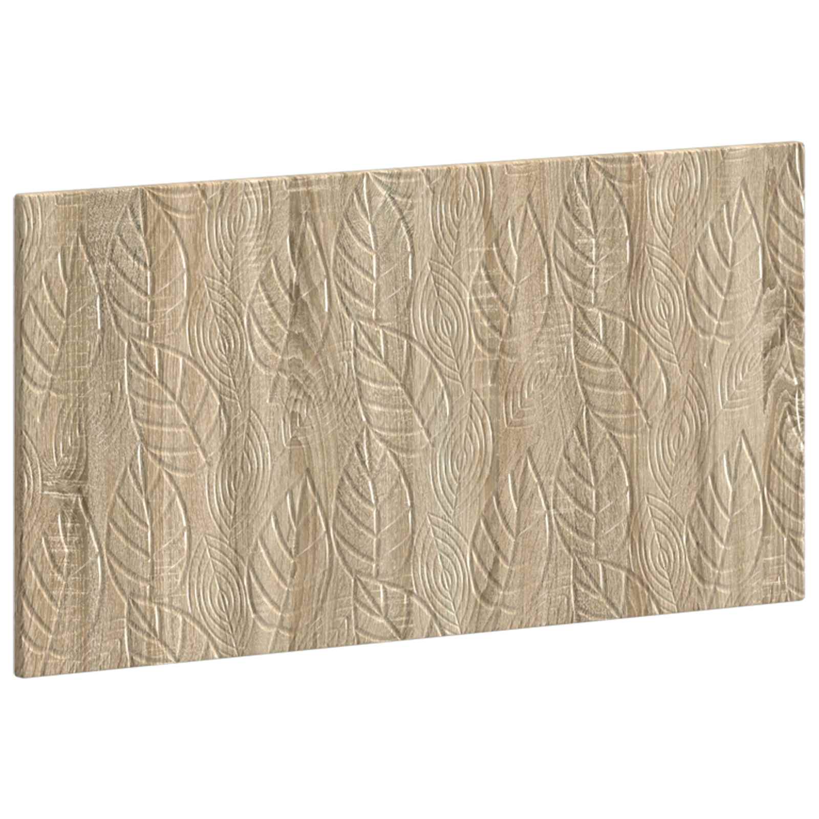 Wall-Mounted Headboard DELFT Sonoma Oak Engineered Wood