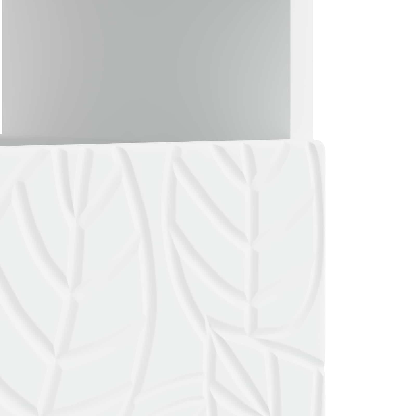 LED TV Cabinet White Engineered Wood