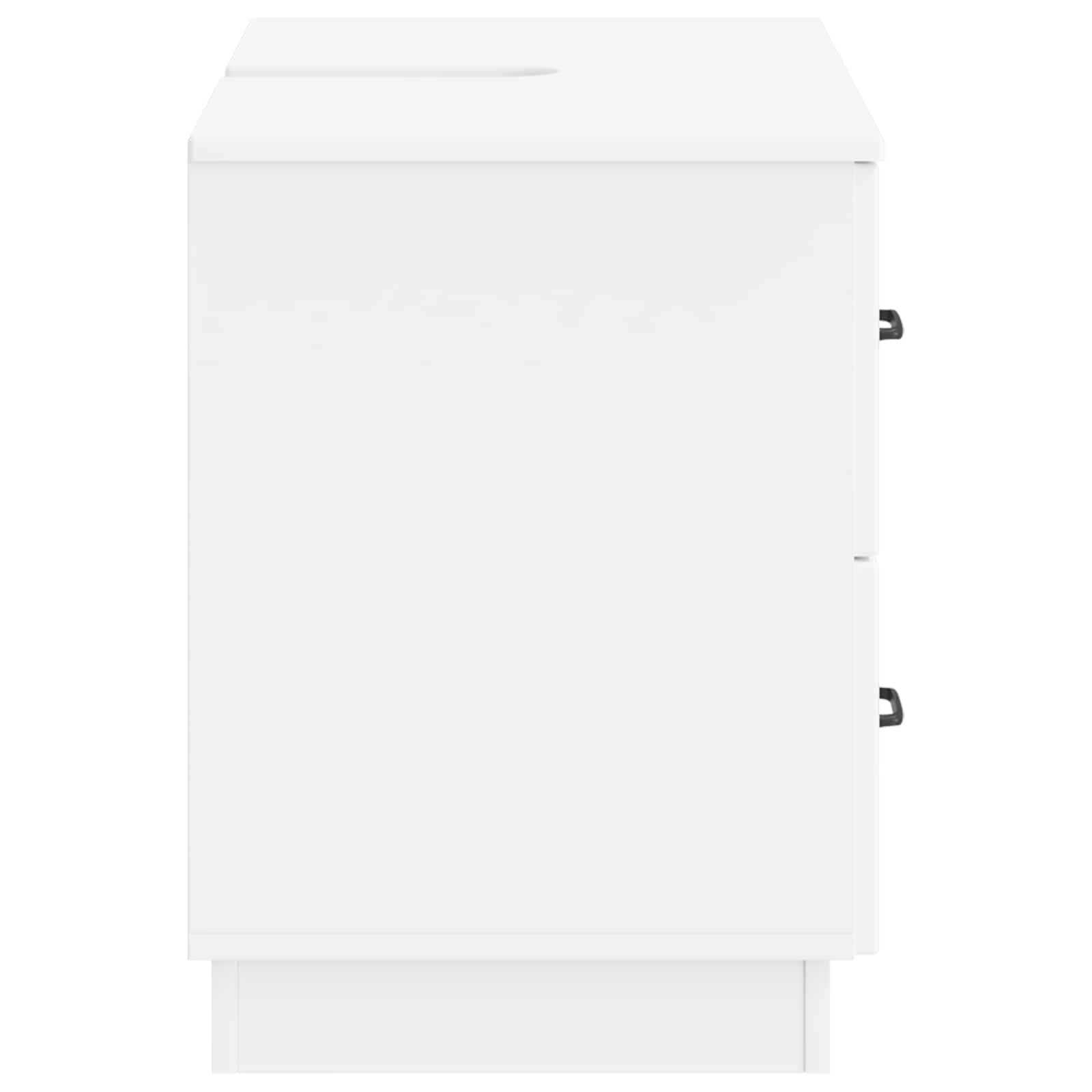 Bathroom Sink Cabinet HOORN White 82 x 41 x 56 cm