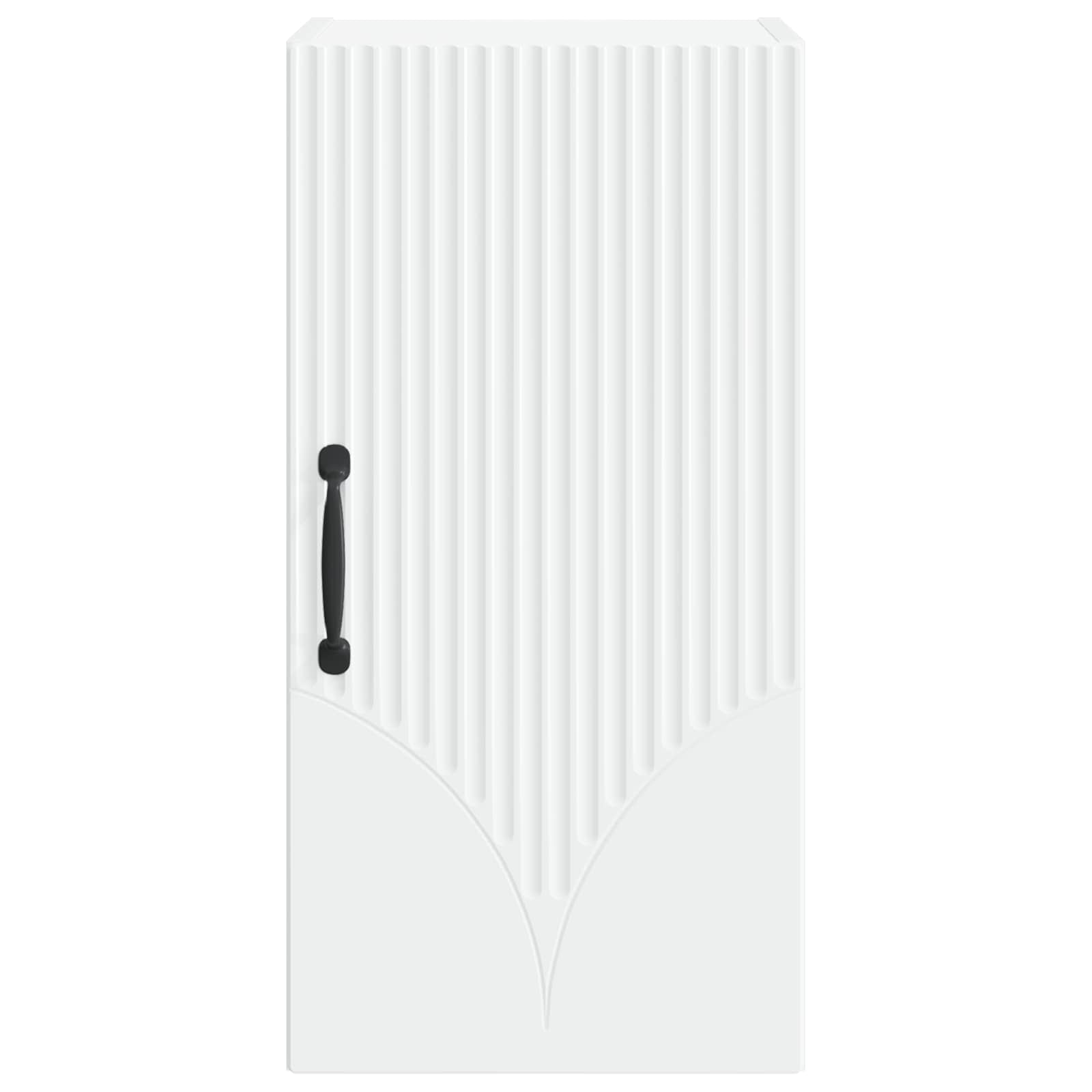 Bathroom Wall Cabinet HOORN White 30 x 31 x 59 cm
