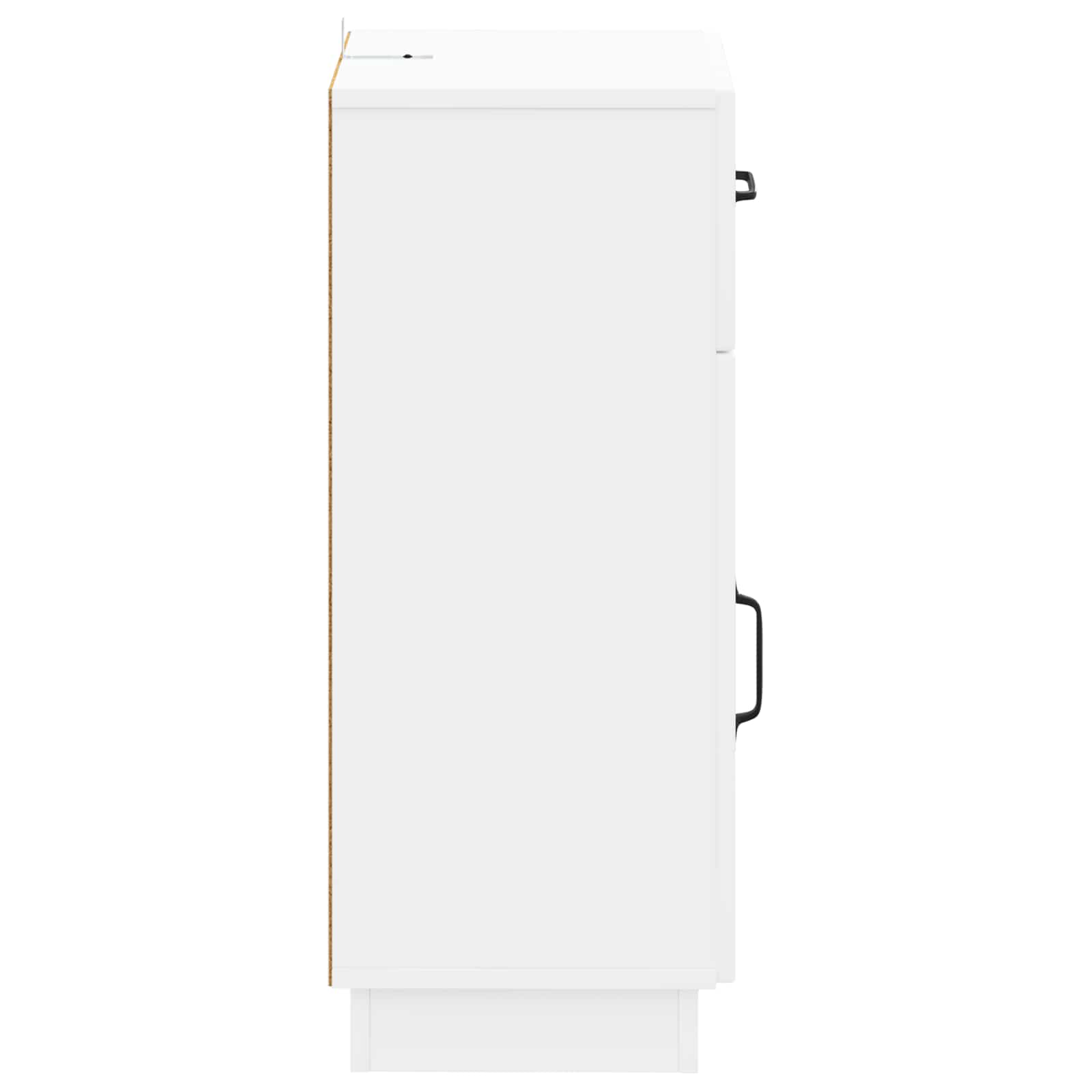Bathroom Storage Cabinet HOORN White 30 x 31 x 77 cm