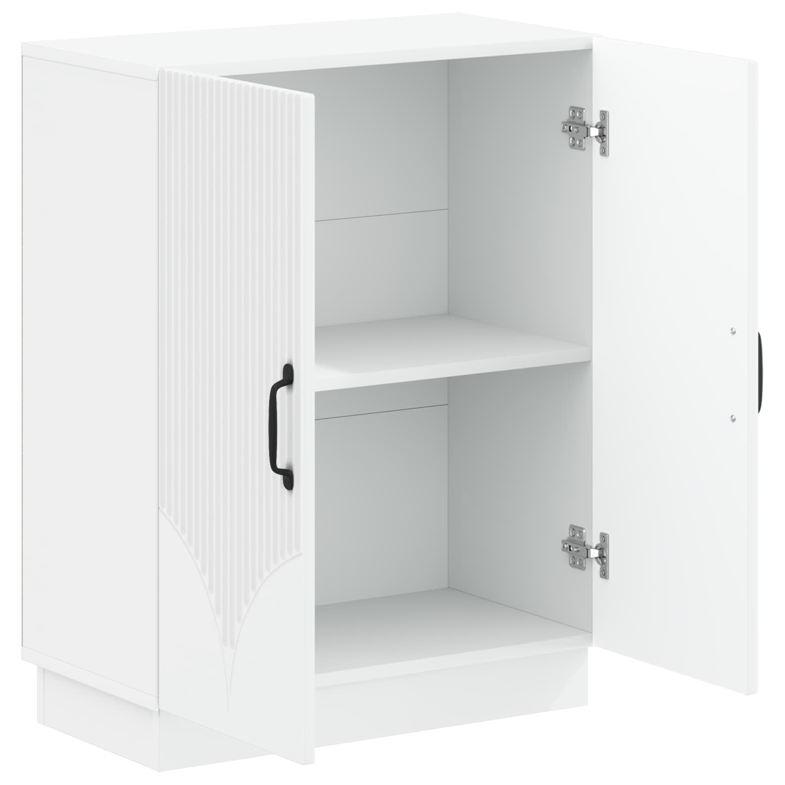 Bathroom Storage Cabinet HOORN White 59.5 x 31 x 77 cm