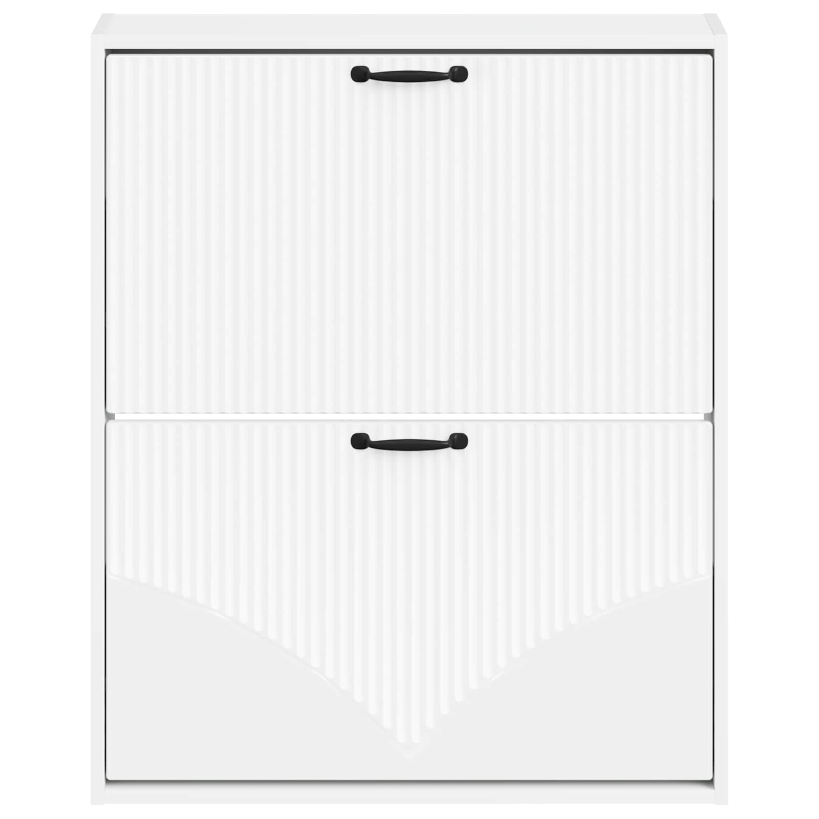 Wall-Mounted Shoe Cabinet HOORN 71 x 17 x 86 cm Engineered Wood