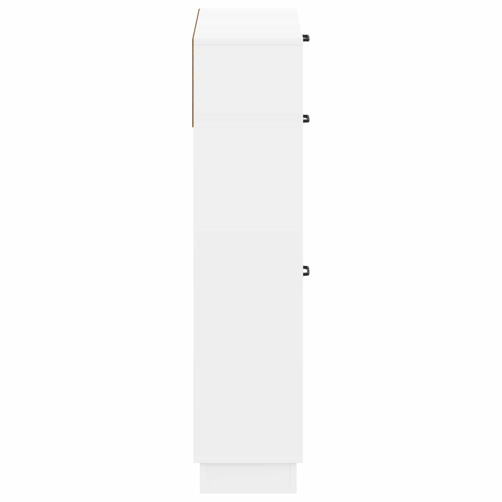 Shoe Cabinet HOORN 78 x 24 x 100 cm Engineered Wood White