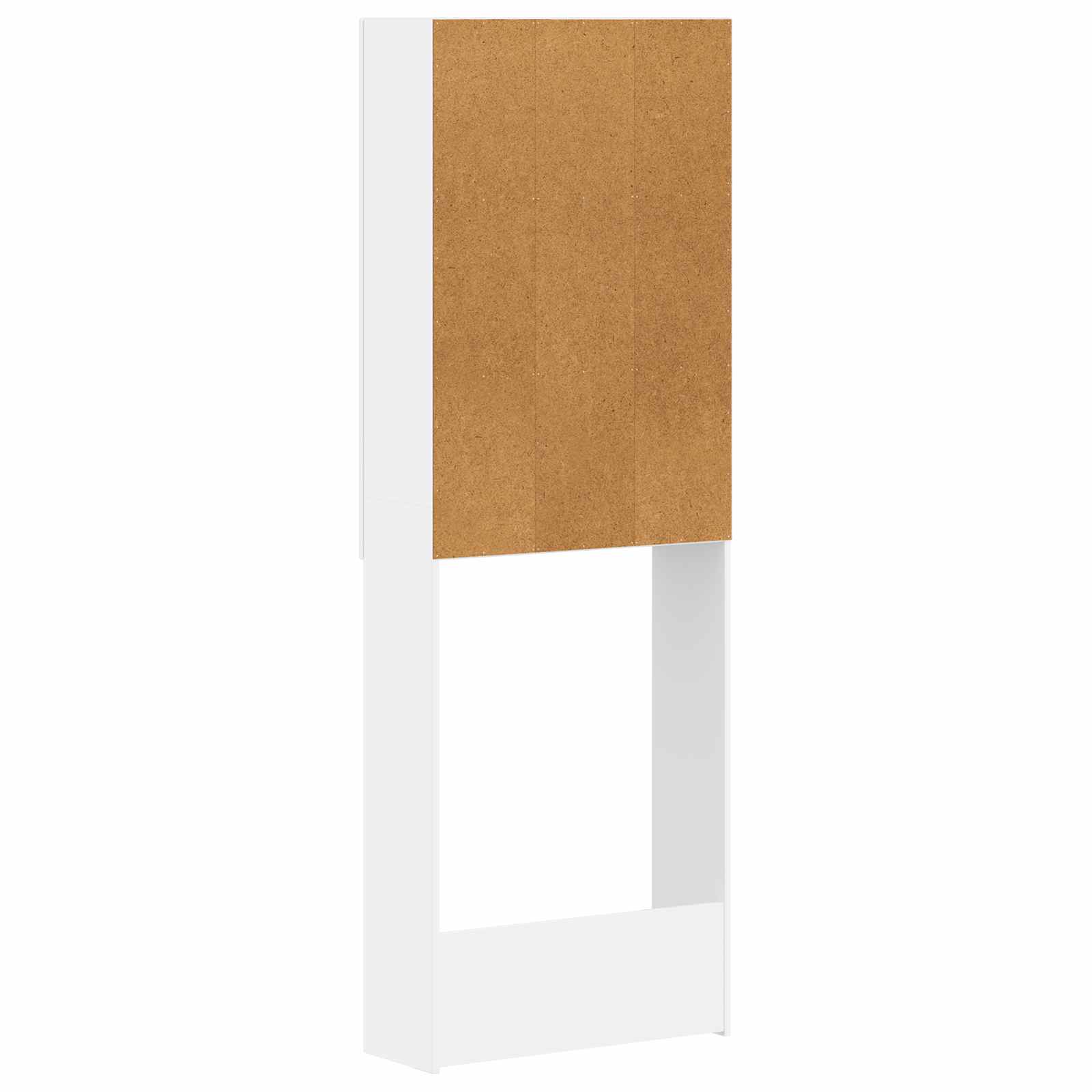 Toilet Cabinet HOORN White 66 x 25.5 x 190 cm Engineered Wood