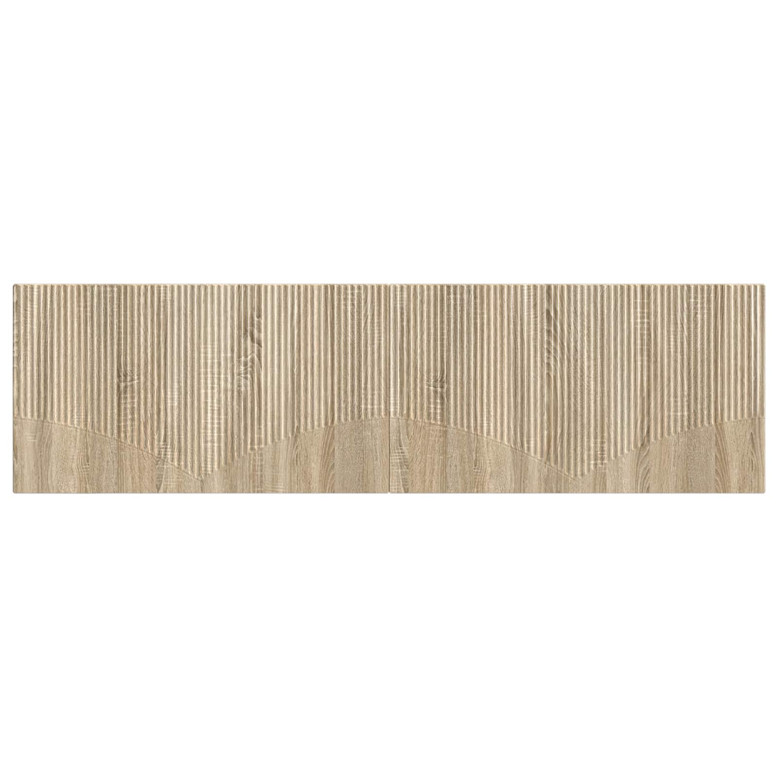 Wall-Mounted Headboard HOORN Sonoma Oak Engineered Wood