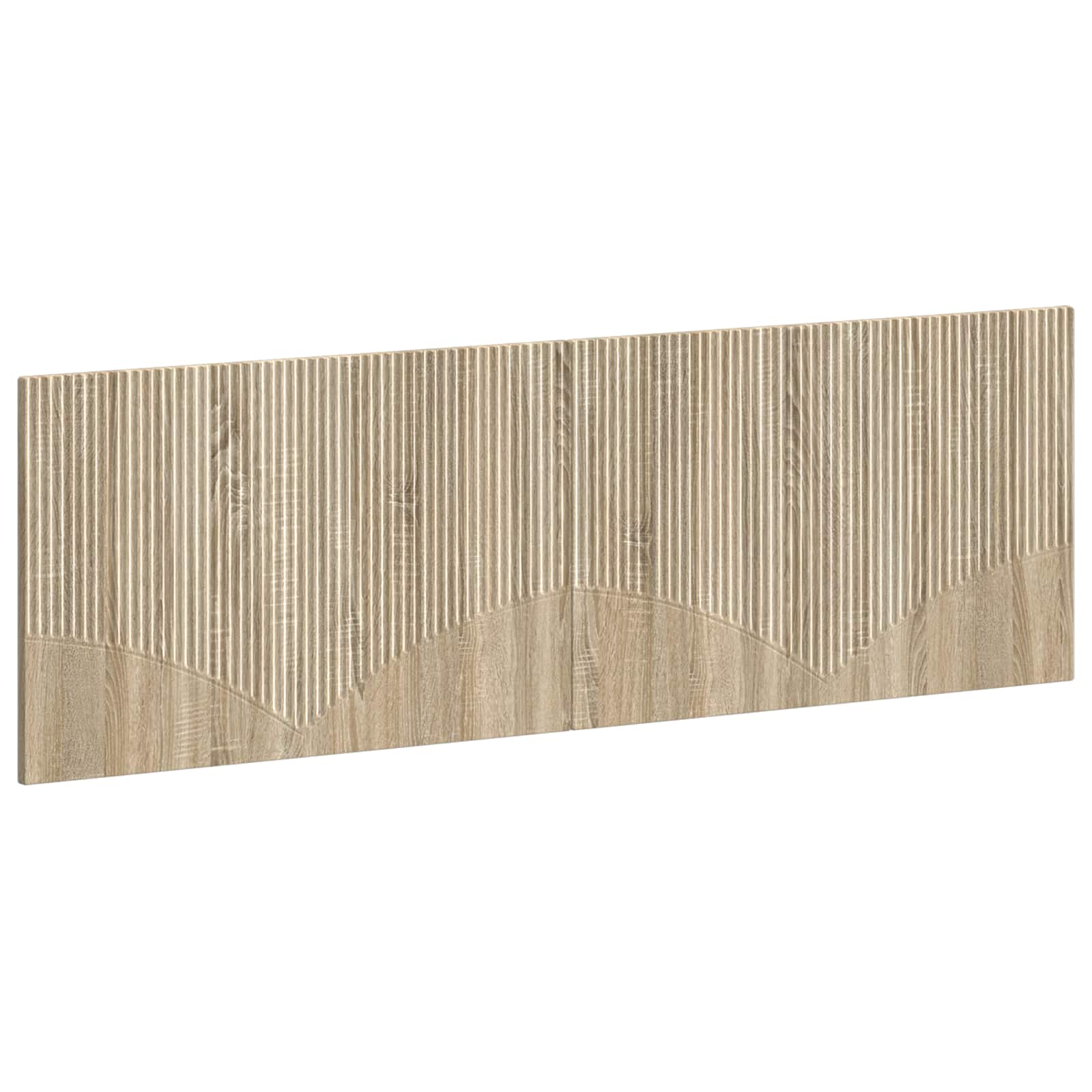 Wall-Mounted Headboard HOORN Sonoma Oak Engineered Wood