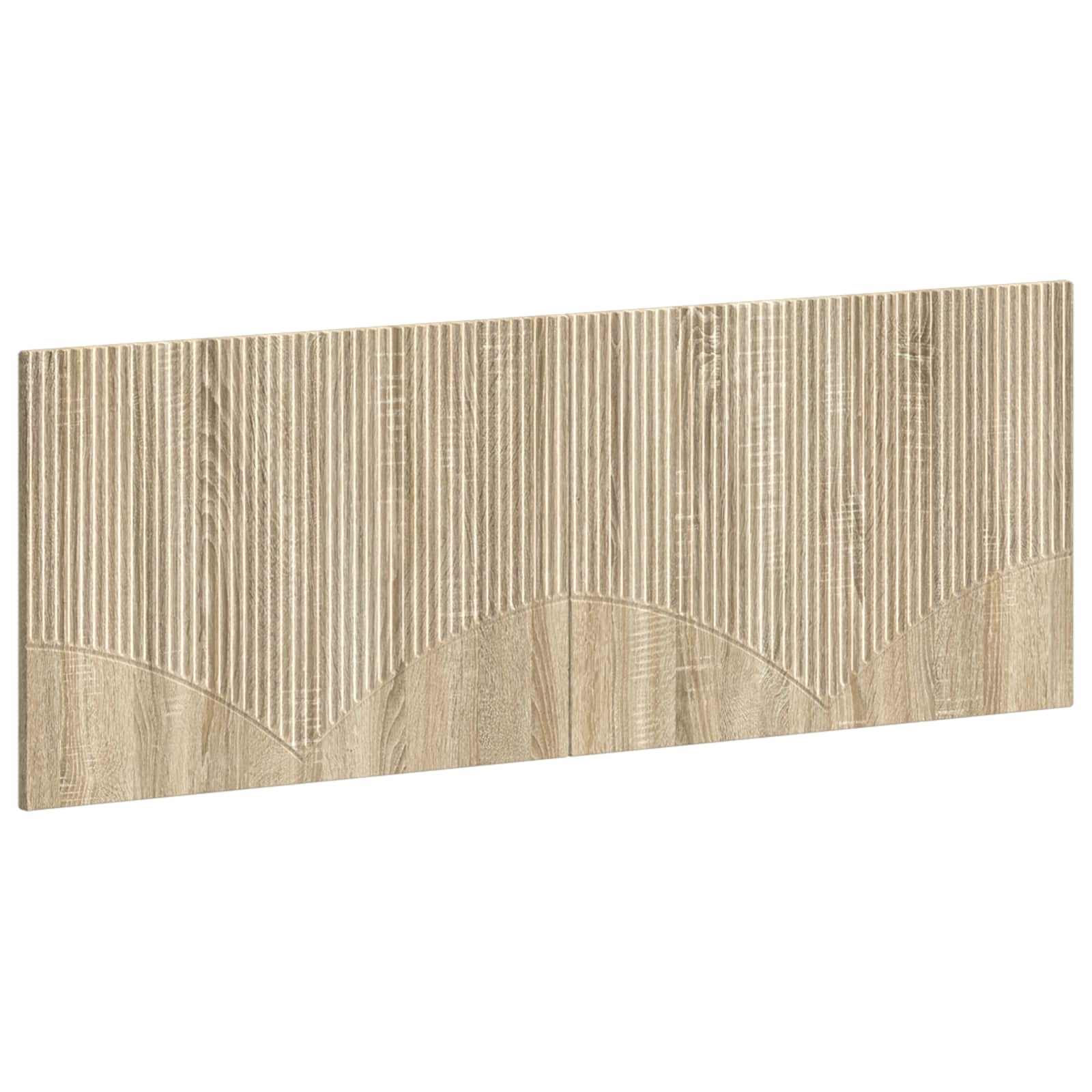 Wall-Mounted Headboard HOORN Sonoma Oak Engineered Wood