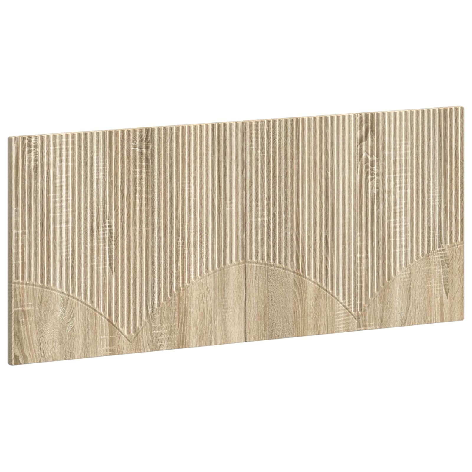 Wall-Mounted Headboard HOORN Sonoma Oak Engineered Wood