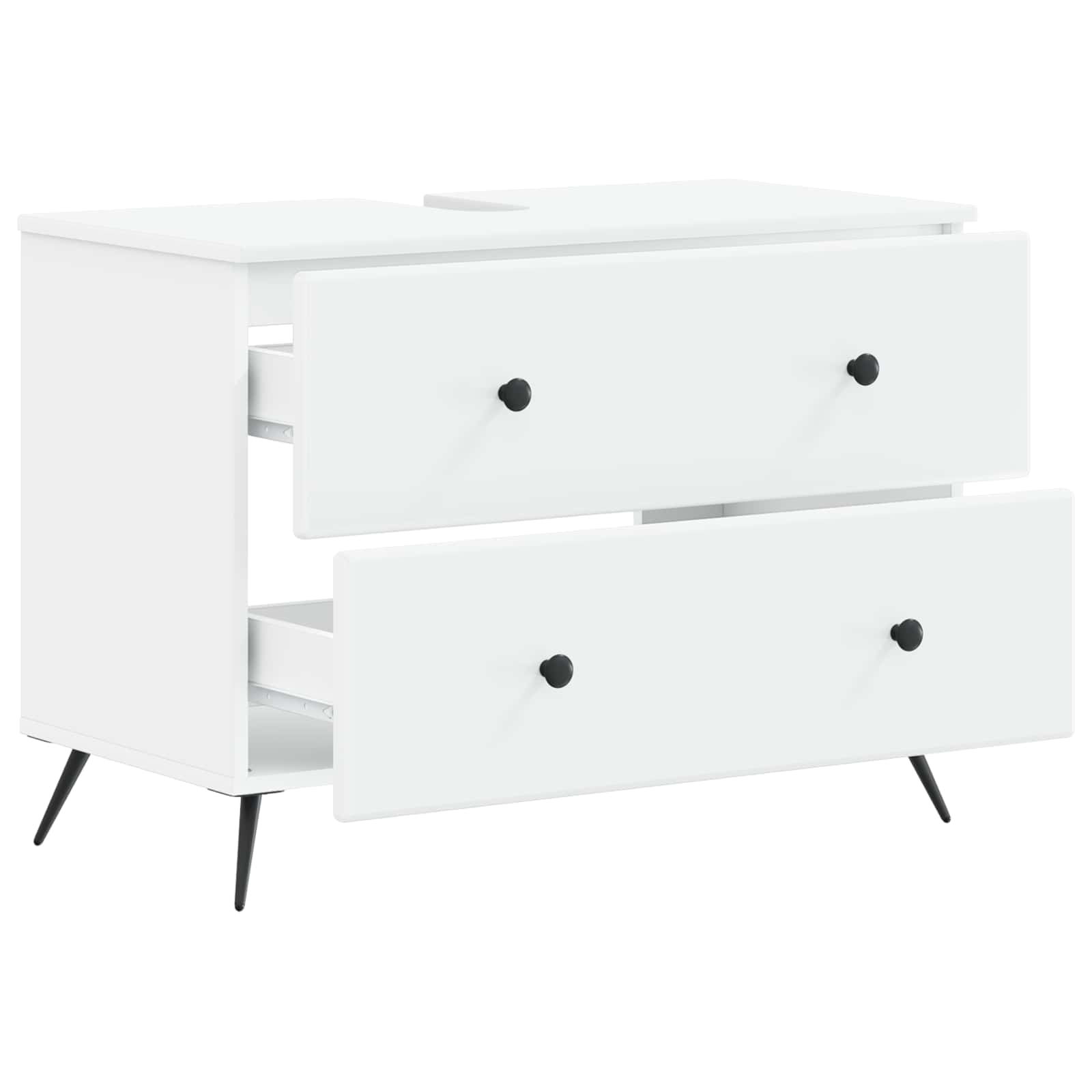 Bathroom Sink Cabinet BREDA White 82 x 41 x 59 cm