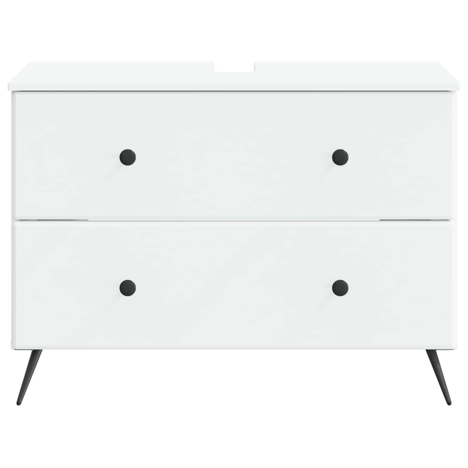 Bathroom Sink Cabinet BREDA White 82 x 41 x 59 cm