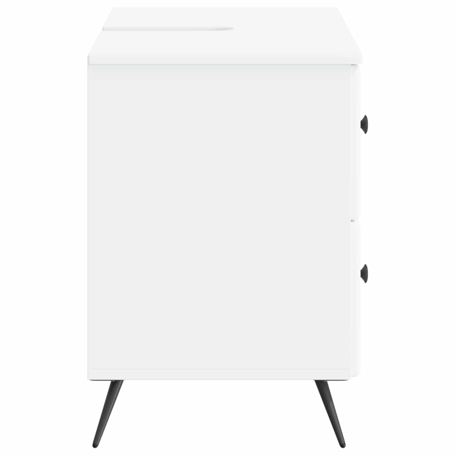 Bathroom Sink Cabinet BREDA White 82 x 41 x 59 cm