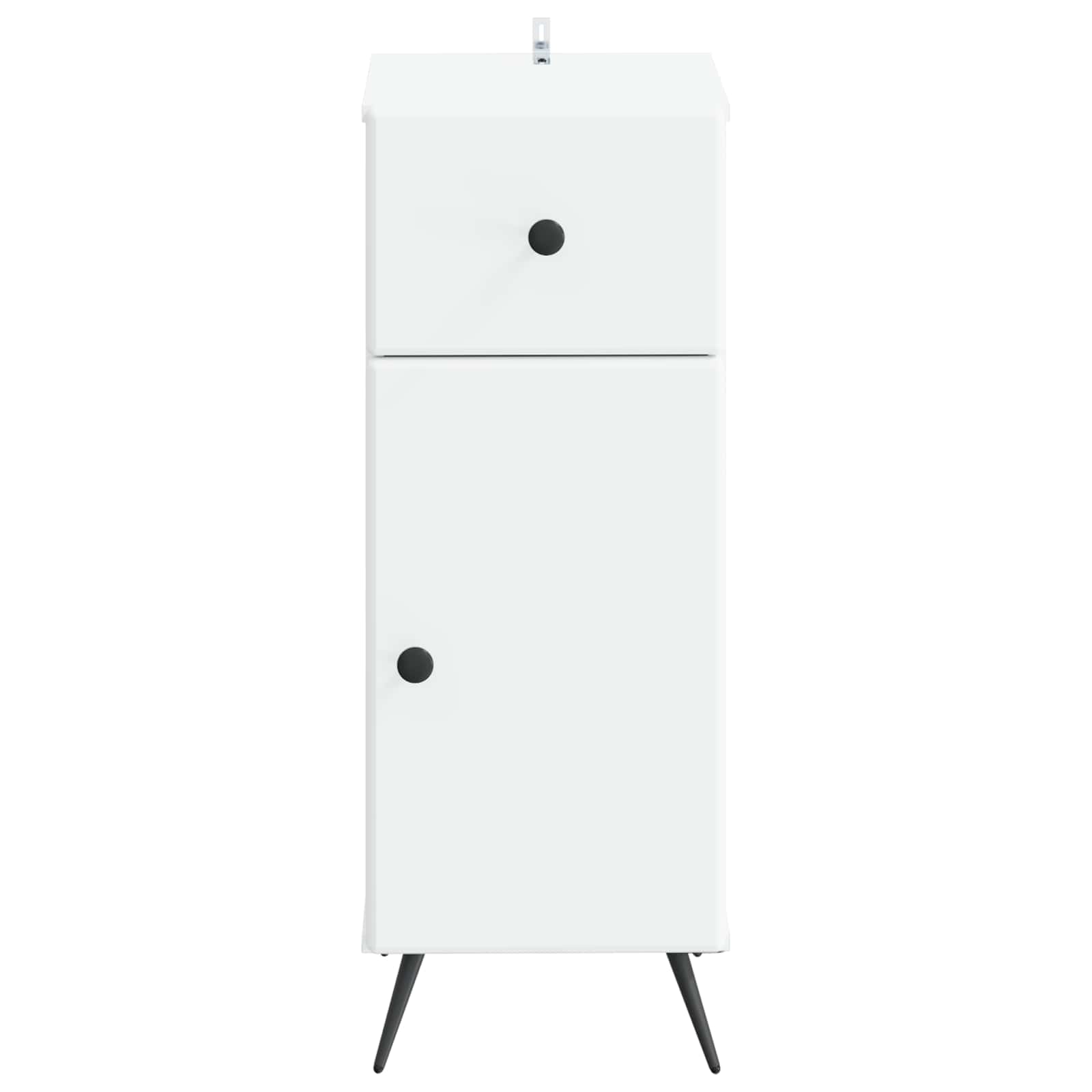 Bathroom Storage Cabinet BREDA White 30 x 31 x 80 cm