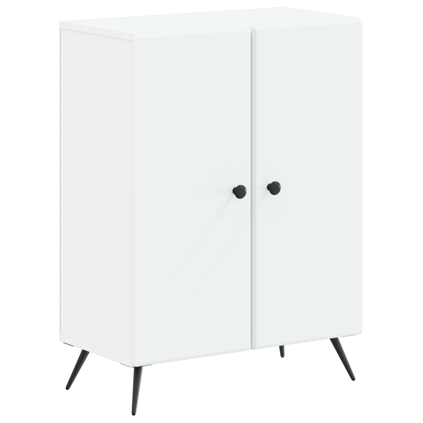 Bathroom Storage Cabinet BREDA White 59.5 x 31 x 80 cm