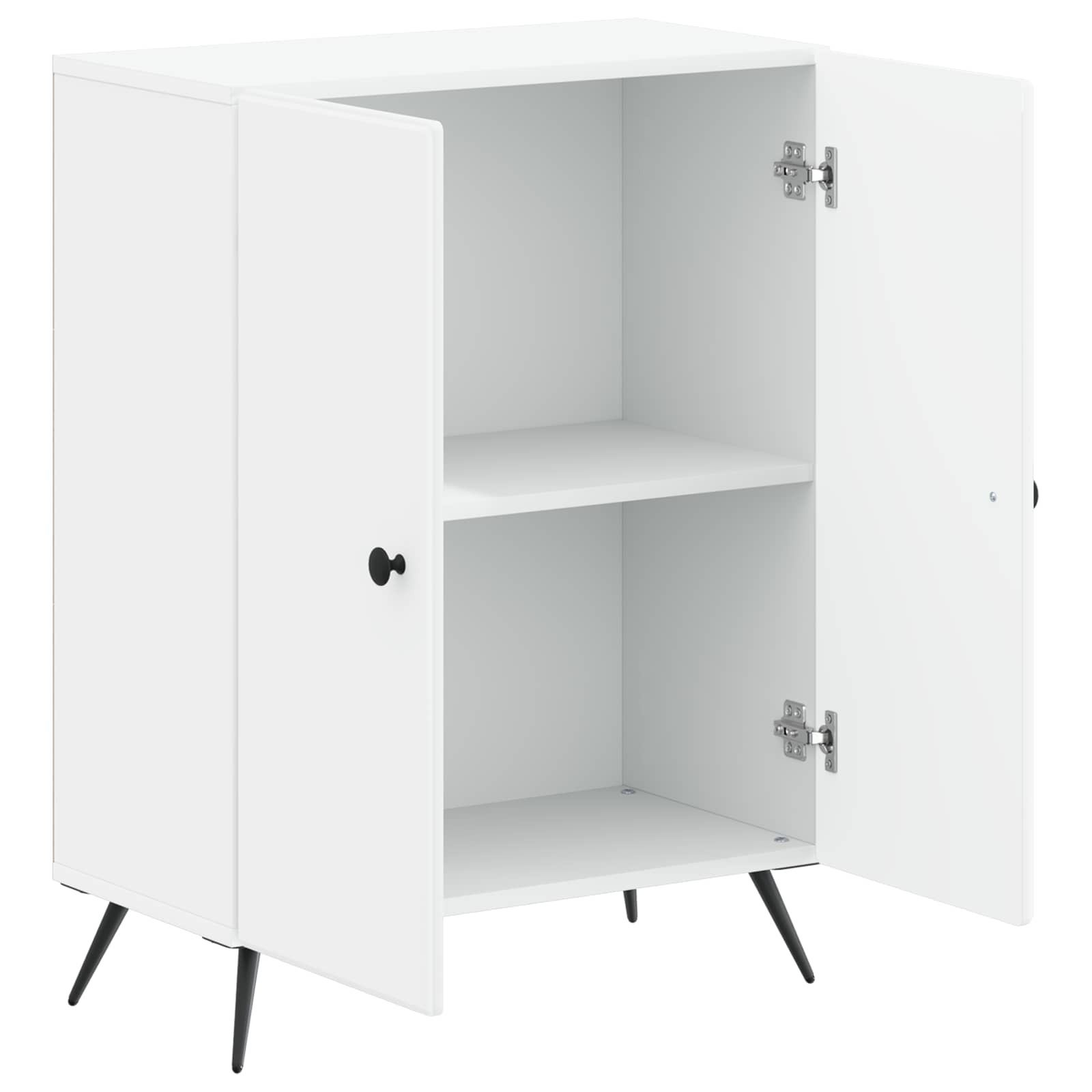 Bathroom Storage Cabinet BREDA White 59.5 x 31 x 80 cm