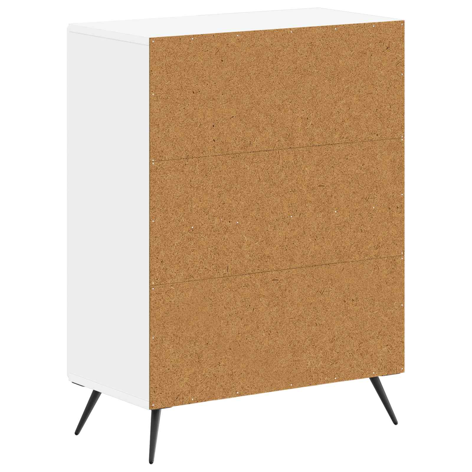 Bathroom Storage Cabinet BREDA White 59.5 x 31 x 80 cm