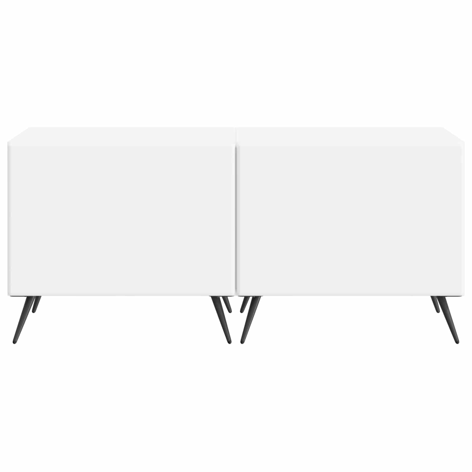TV Cabinet White Engineered Wood