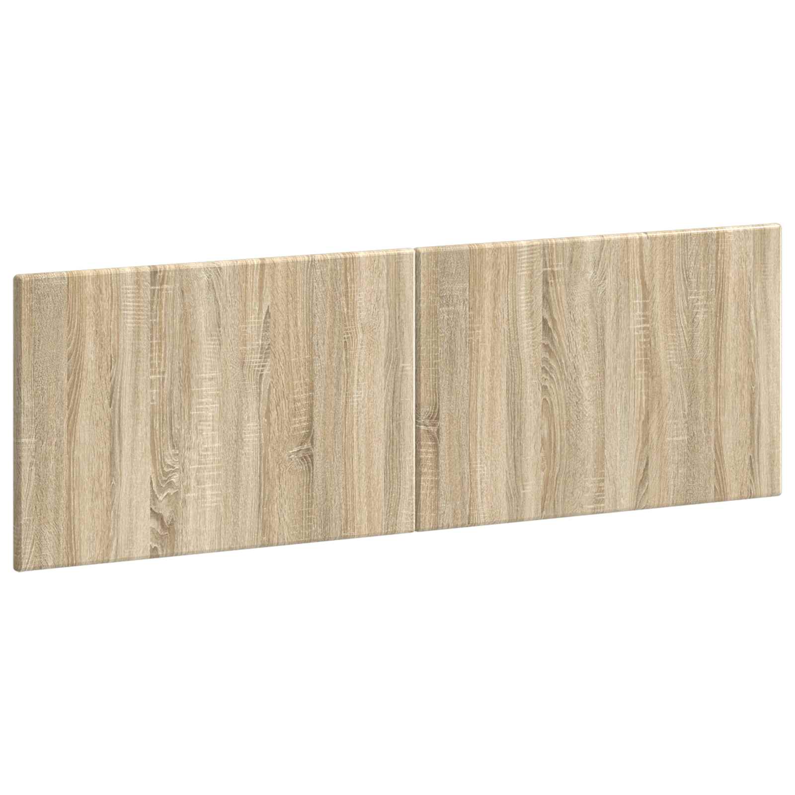 Wall-Mounted Headboard BREDA Sonoma Oak Engineered Wood