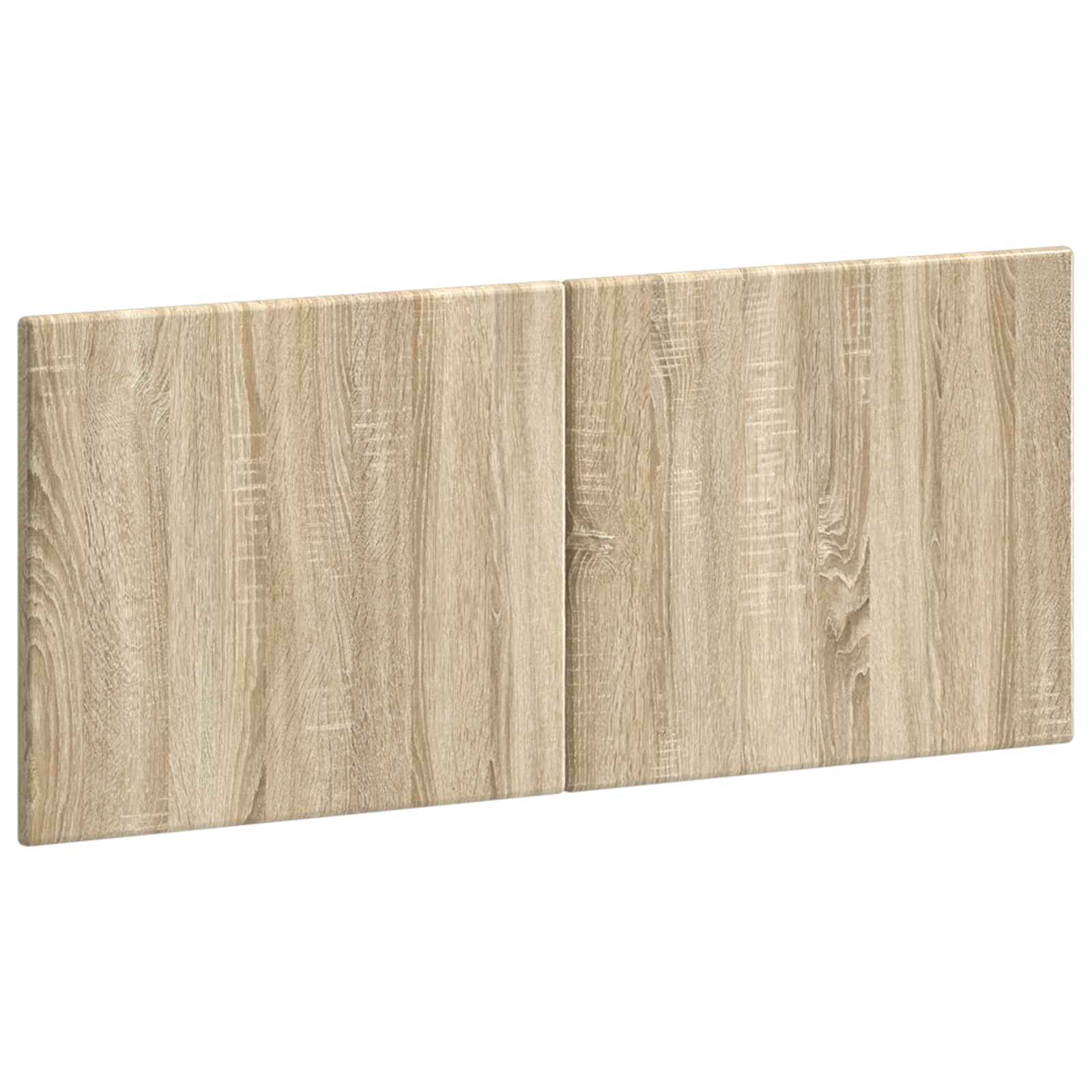 Wall-Mounted Headboard BREDA Sonoma Oak Engineered Wood
