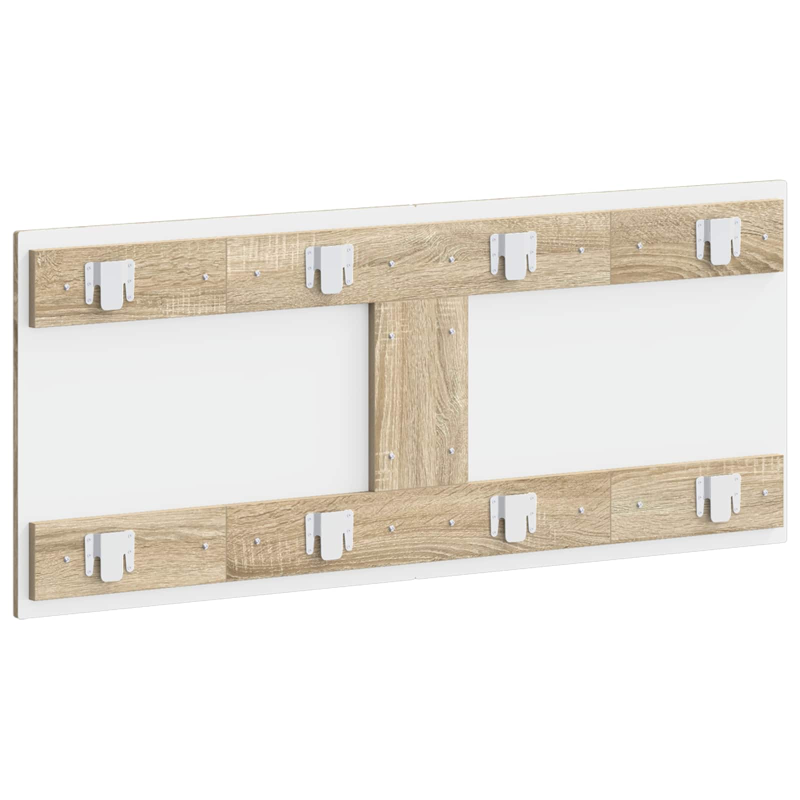 Wall-Mounted Headboard BREDA Sonoma Oak Engineered Wood