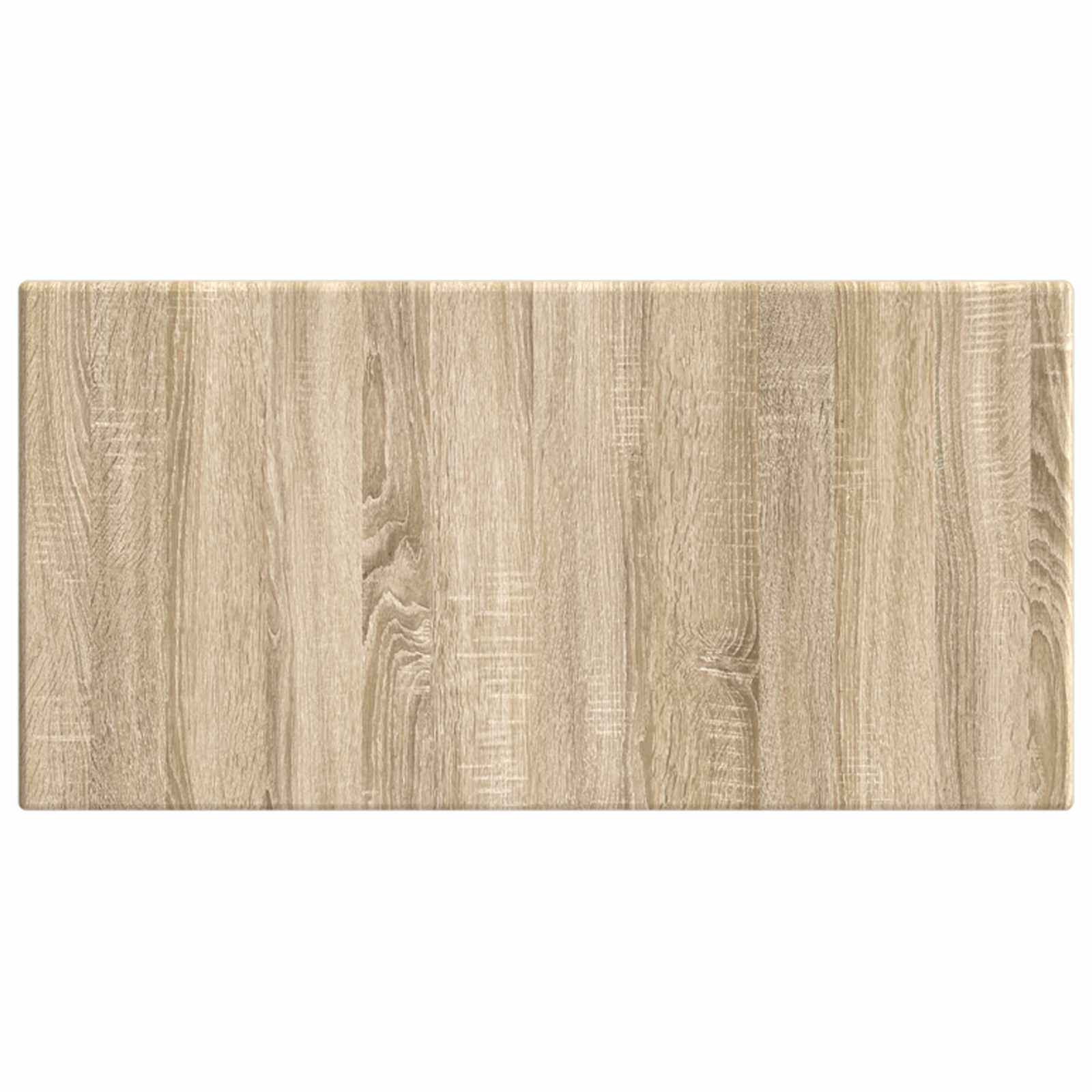 Wall-Mounted Headboard BREDA Sonoma Oak Engineered Wood