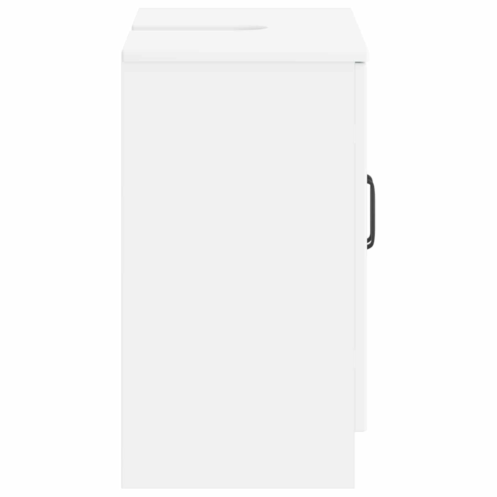 Bathroom Sink Cabinet UTRECHT White 59.5 x 31.5 x 59 cm