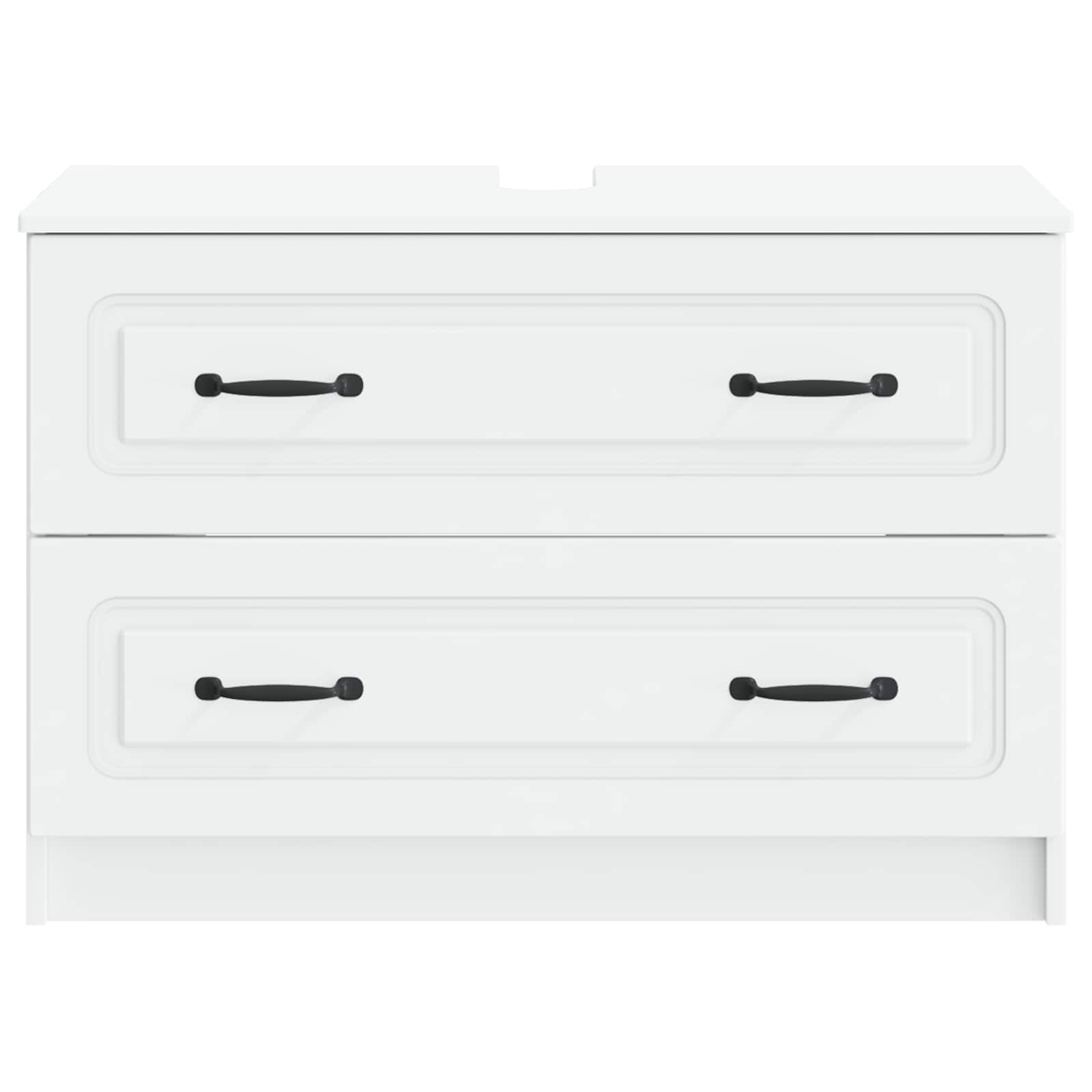 Bathroom Sink Cabinet UTRECHT White 82 x 41 x 56 cm